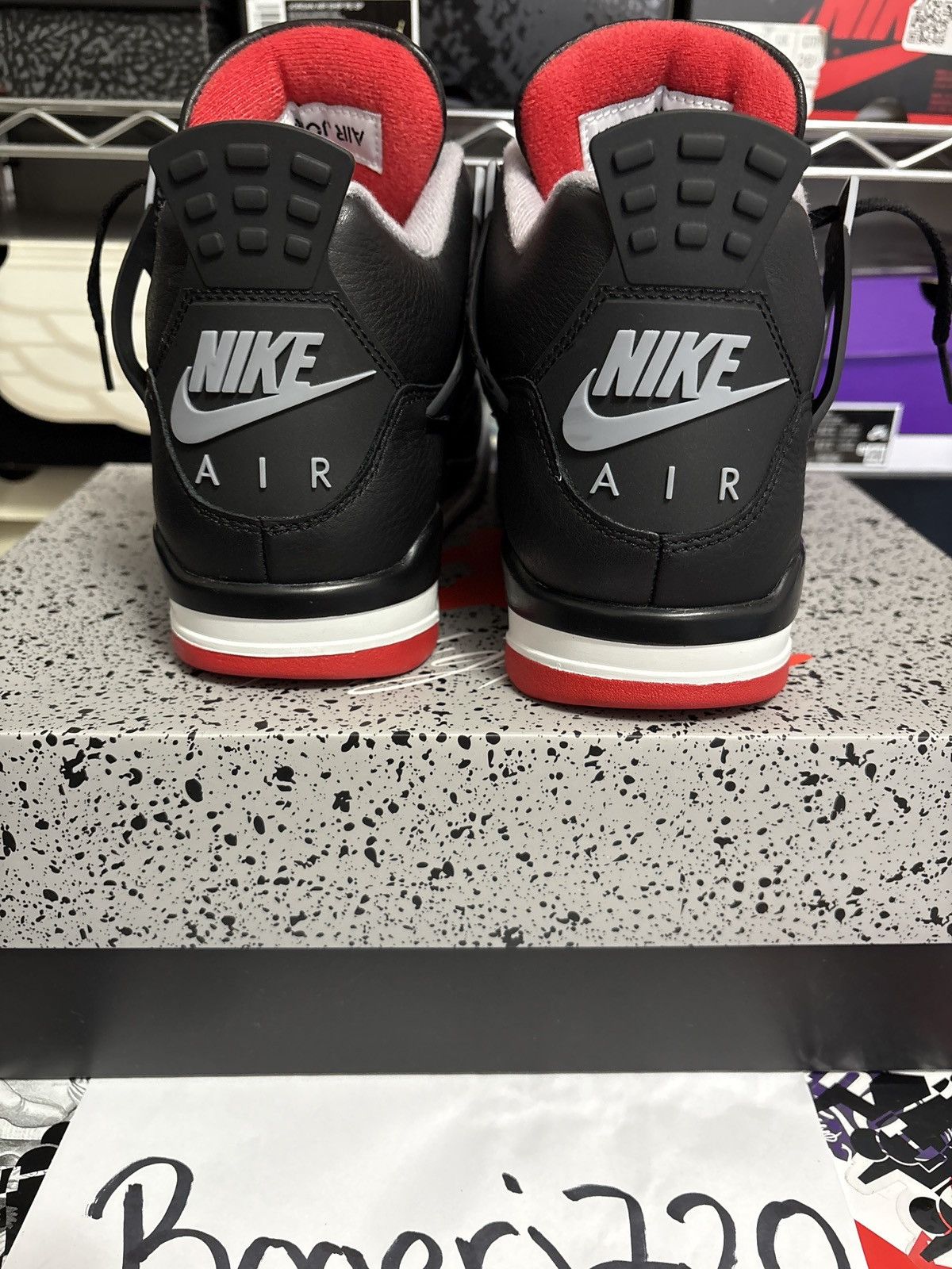 Jordan Brand Air Jordan Bred 4 Reimagined Size US 8 / EU 41 - 2 Thumbnail