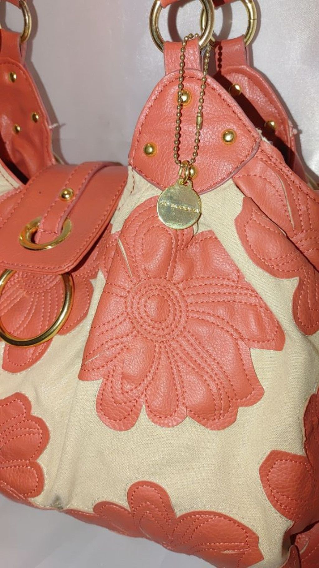 Big Bud Press Big Buddha Coral Hibiscus XL Bag Size ONE SIZE - 4 Thumbnail