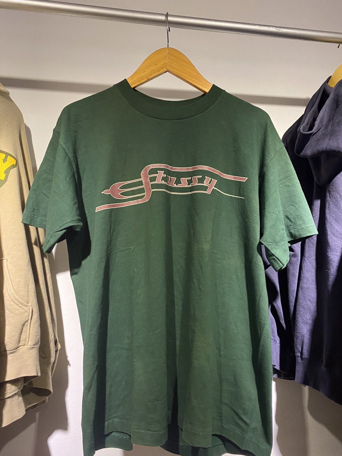 Stussy × Vintage Vintage 90s Stussy Double Sided Shirt Size US XL / EU 56 / 4 - 1 Thumbnail
