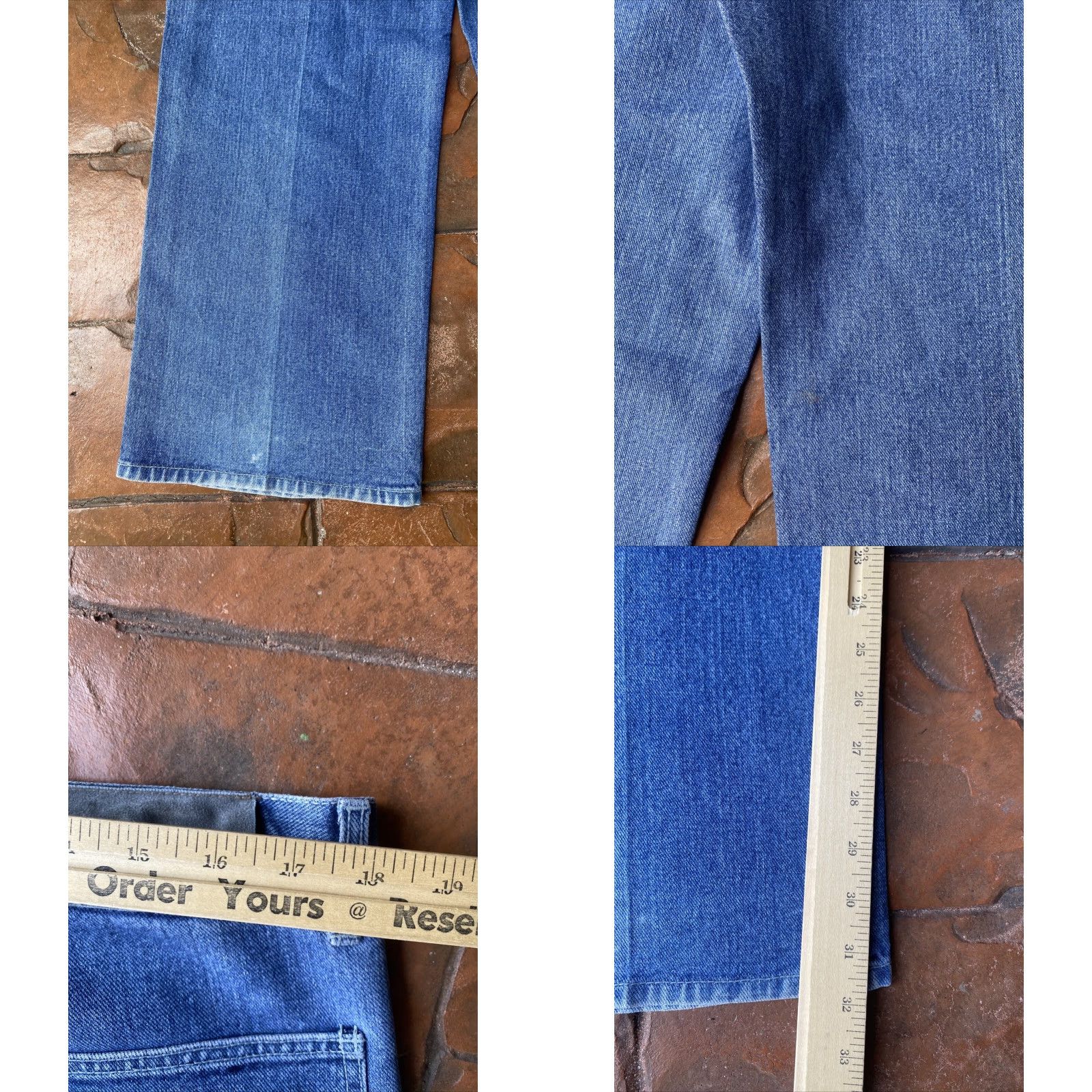 Nautica VINTAGE Nautica Carpenter Jeans 36x32 Wide-Leg Skater Hip Hop Denim Blue Mens Jeans Baggy Relaxed Regular 90s City USA Size US 36 / EU 52 - 8 Thumbnail