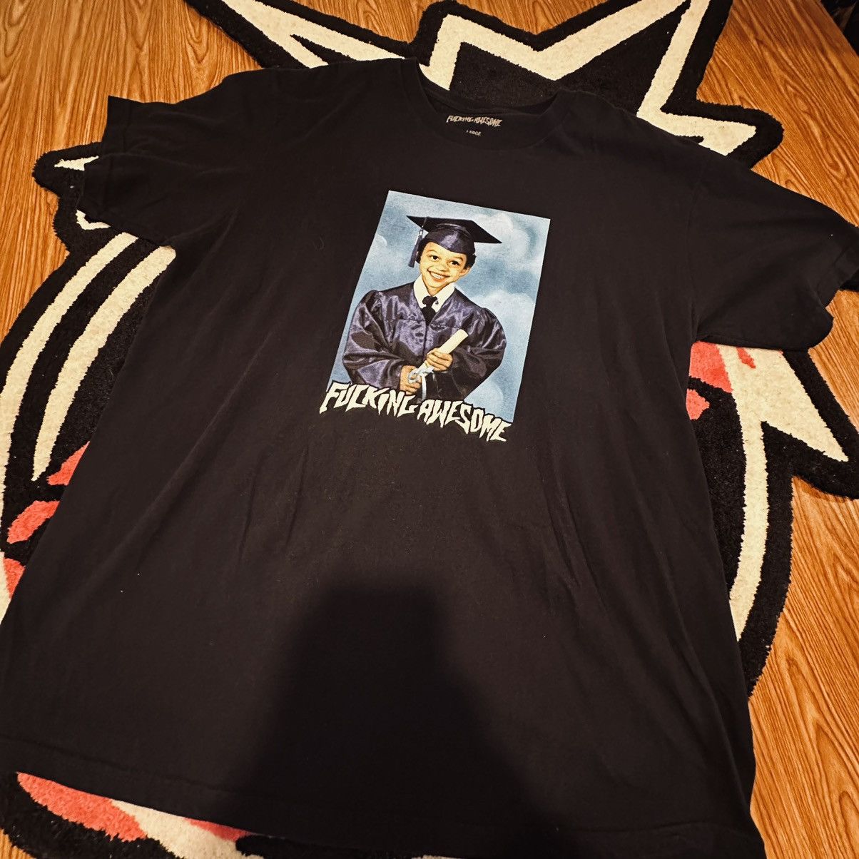 Fucking Awesome Fucking Awesome Kevin Bradley Graduate Black Tee Size US L / EU 52-54 / 3 - 2 Thumbnail