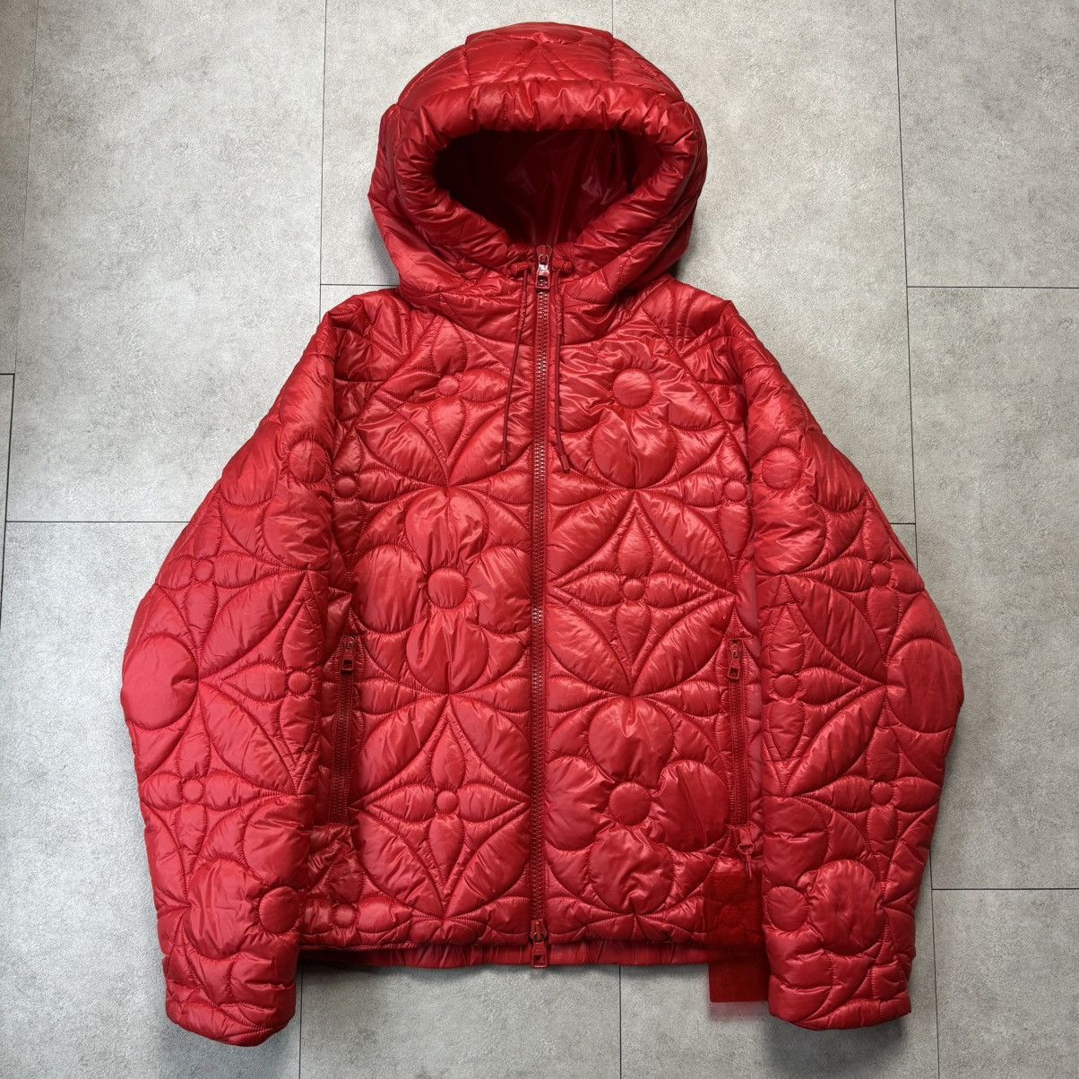 Louis Vuitton Louis Vuitton Flower Monogram Reversible Puffer Size US M / EU 48-50 / 2 - 1 Thumbnail