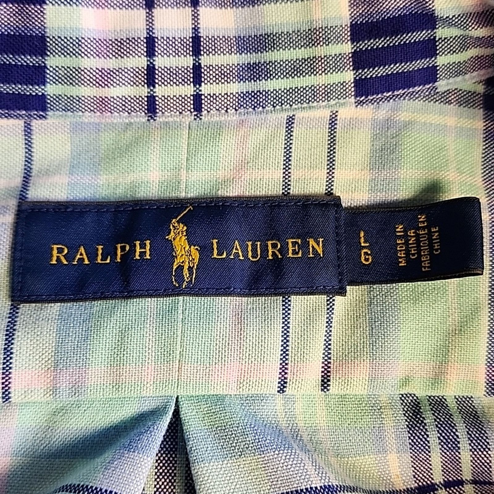 Ralph Lauren Ralph Lauren Multicolor Plaid Shirt Size US L / EU 52-54 / 3 - 2 Thumbnail