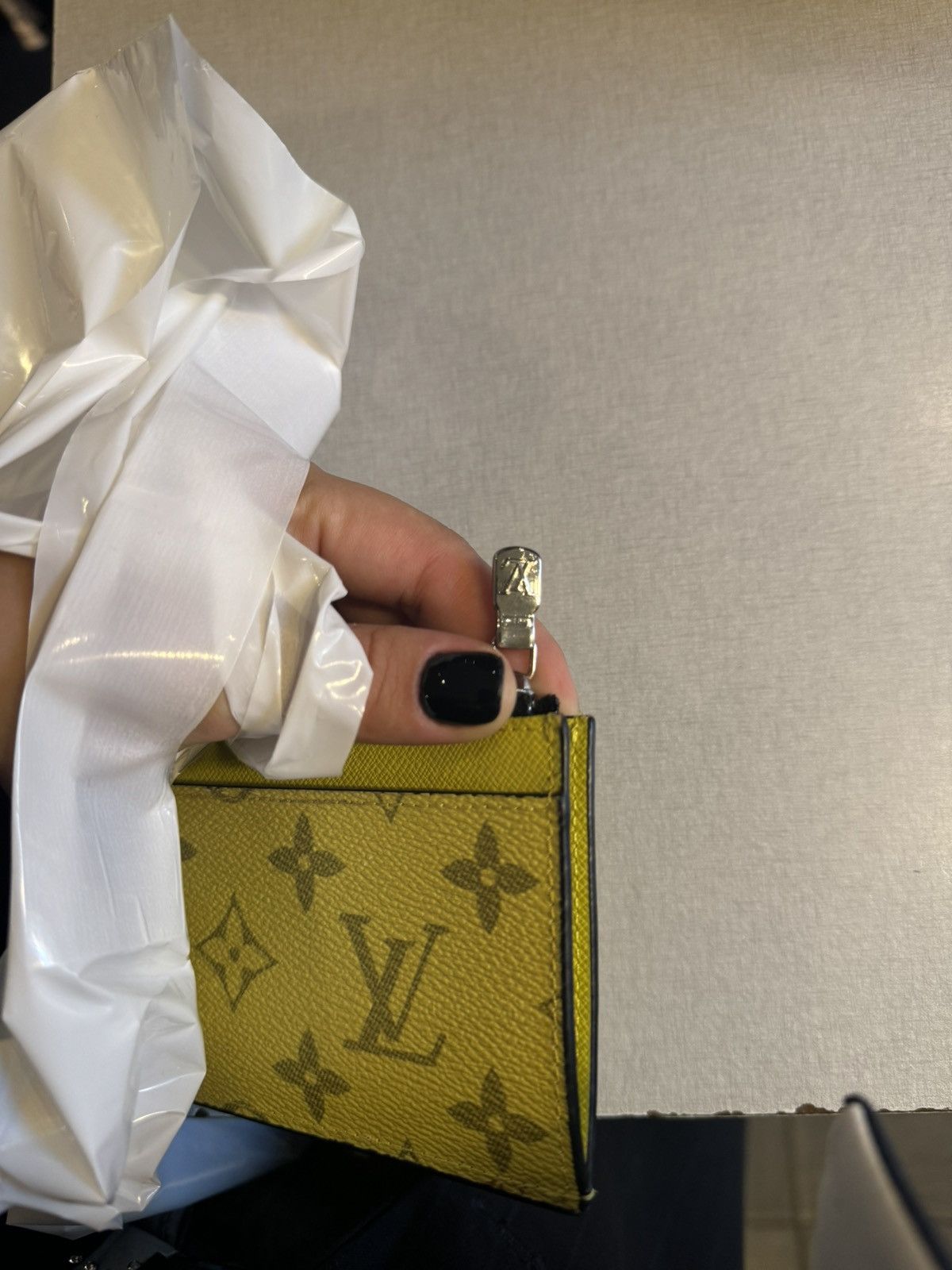 Louis Vuitton LOUIS VUITTON Taigarama Jaune M30950 Coin Card Holder Size ONE SIZE - 3 Thumbnail