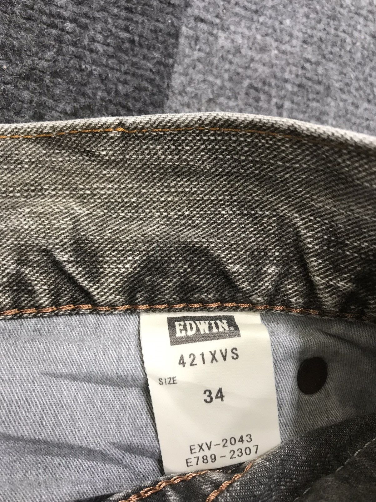Edwin 💥FLARE💥EDWIN NAVAJO BLACK WASH SICK FADES WIDE DENIM F251 Size US 36 / EU 52 - 19 Thumbnail