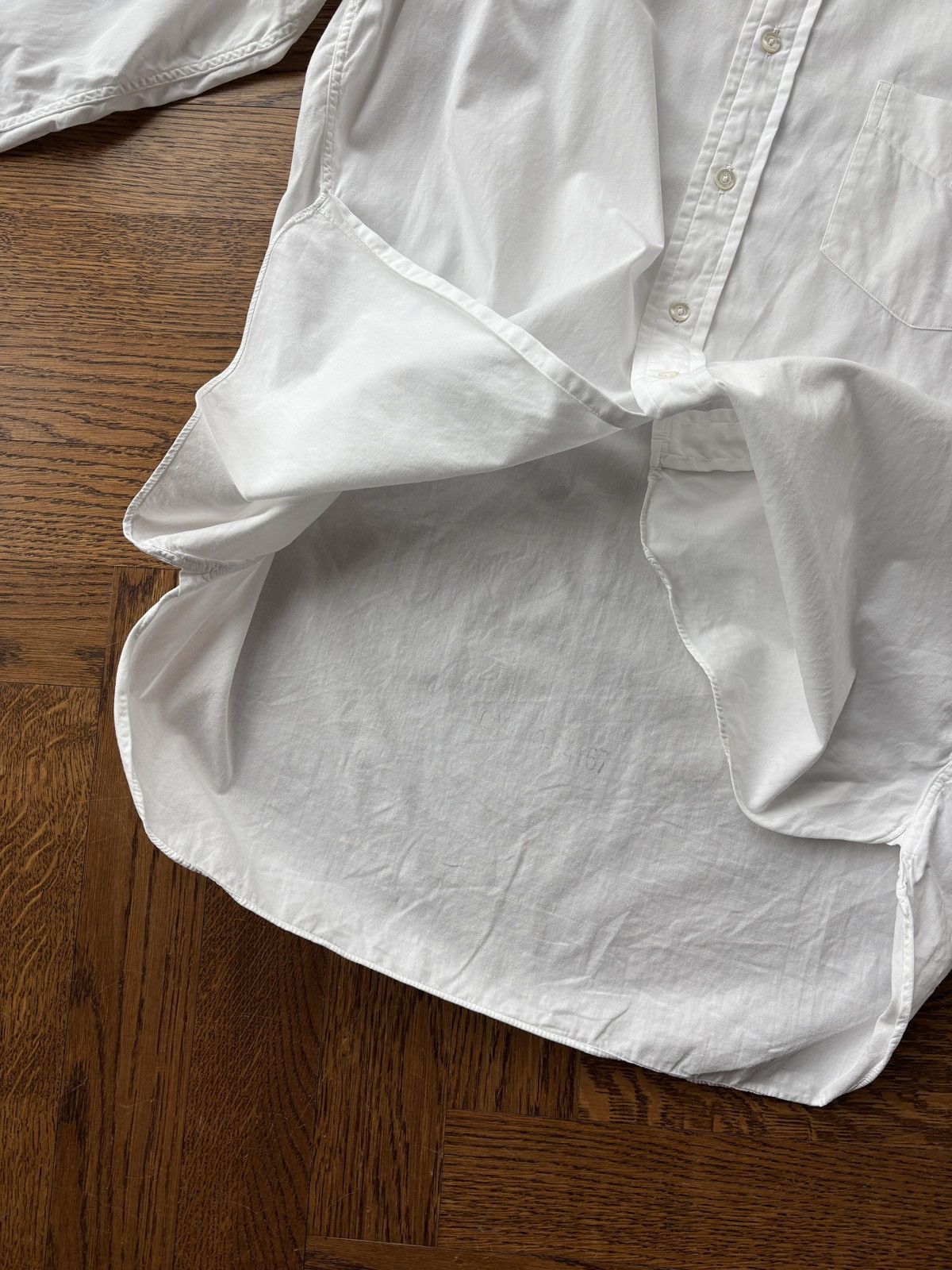 Van Heusen × Vintage 1940s Van Heusen Shirt Vintage Detachable Collar WW2 Sanfor Size US S / EU 44-46 / 1 - 7 Thumbnail