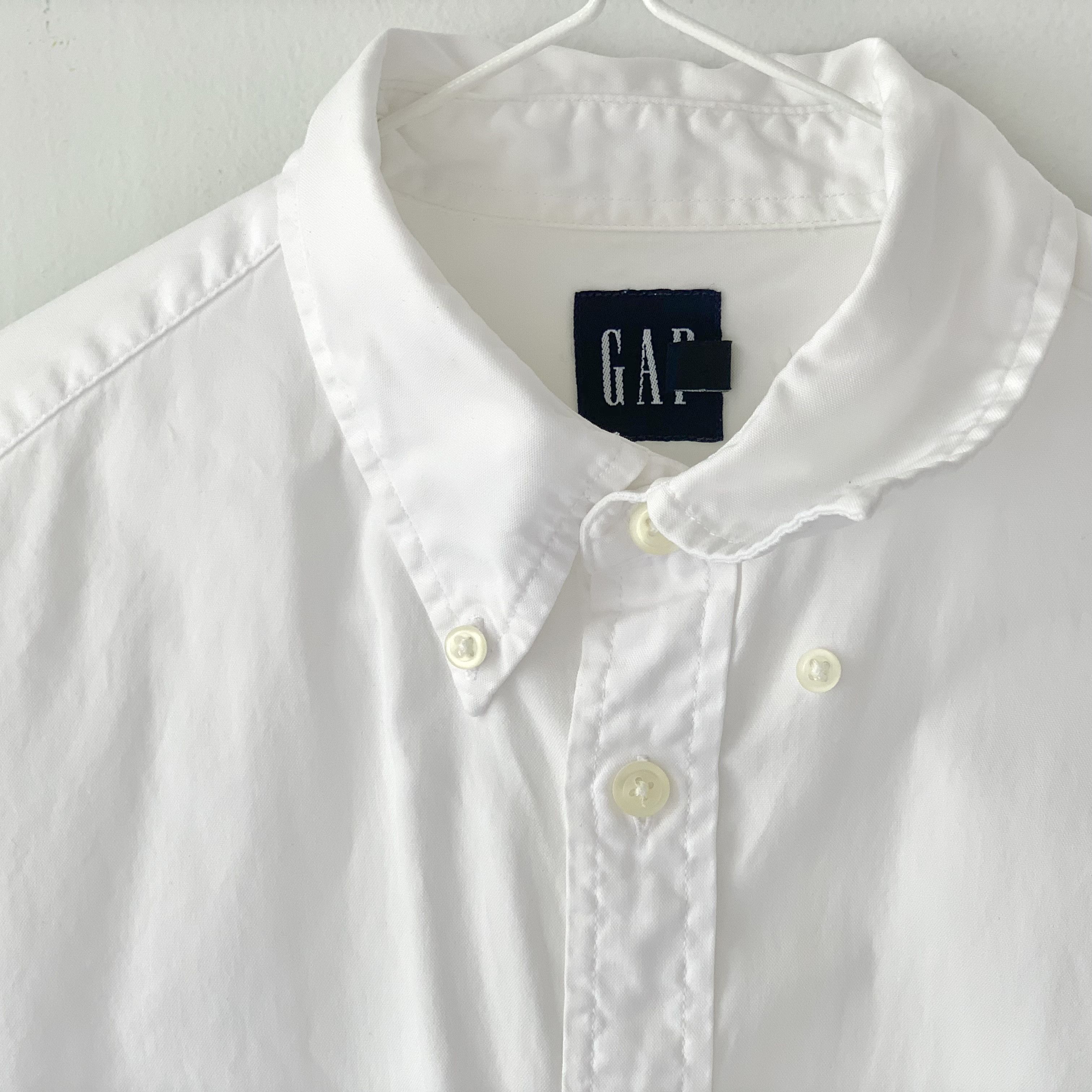 Gap Vintage y2k GAP white button down Size US S / EU 44-46 / 1 - 3 Thumbnail