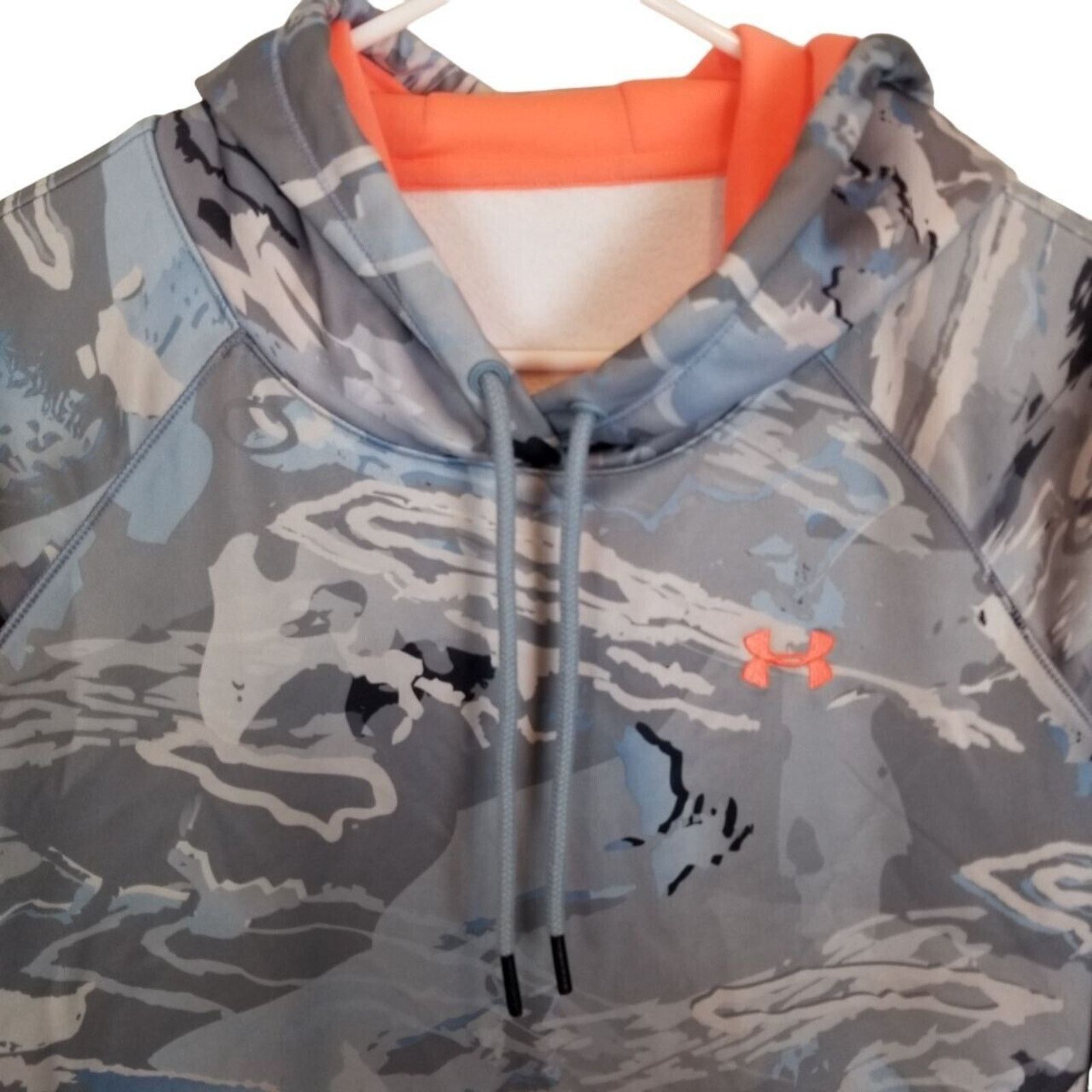 Under Armour Under Armour Womens Hoodie Sweatshirt L Blue Camo Storm Icon Size L / US 10 / IT 46 - 3 Thumbnail