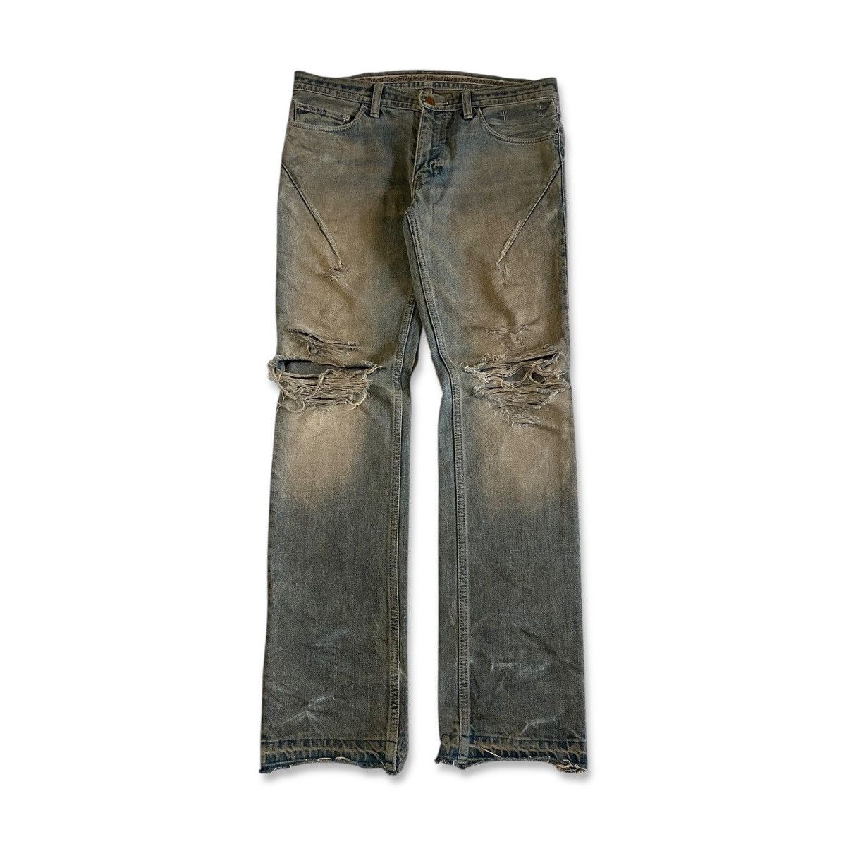 Number N Ine Pain Denim | Grailed