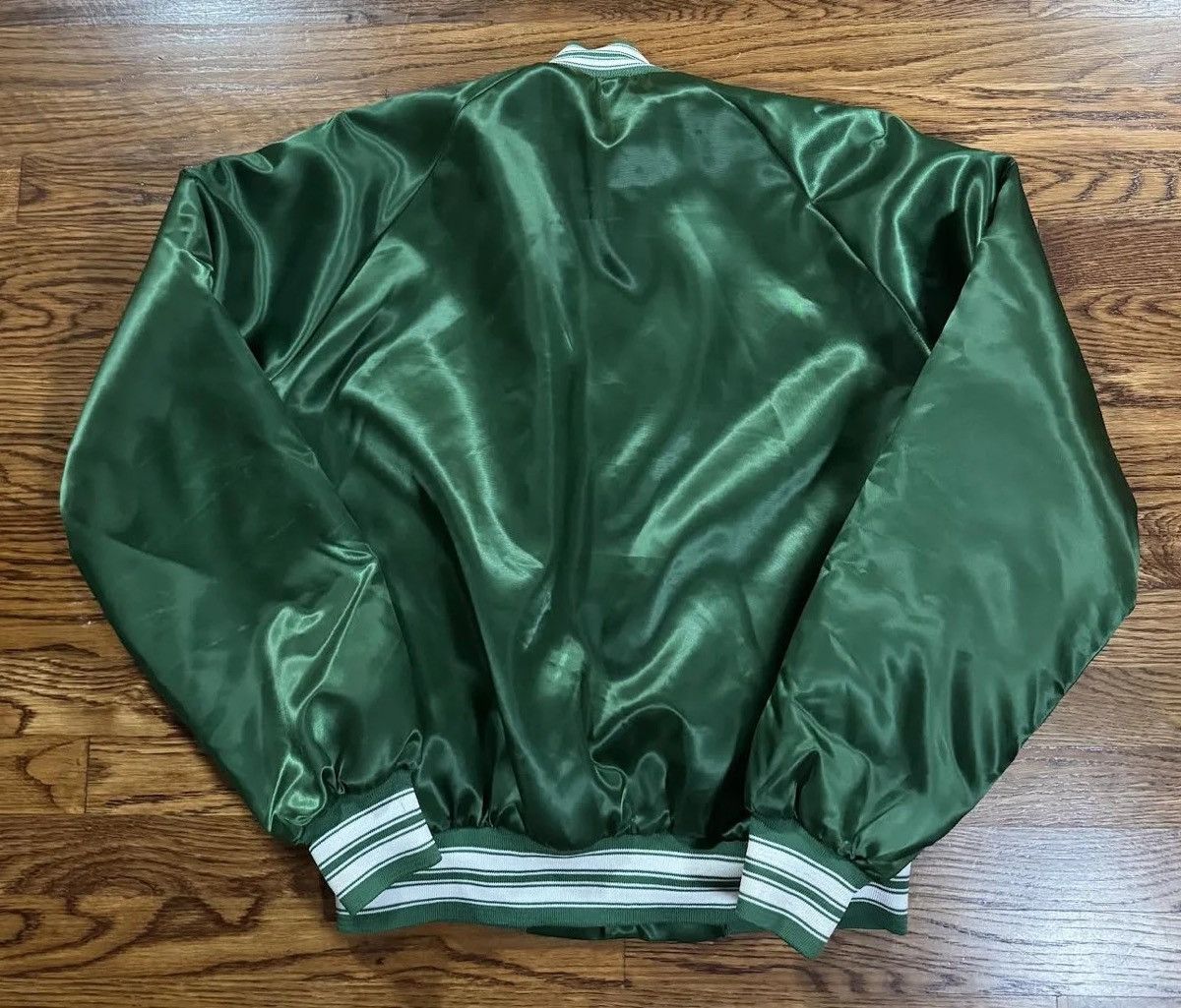 Chalk Line Vintage Chalk Line New York Jets Satin Jacket (Size L) Size US L / EU 52-54 / 3 - 4 Thumbnail