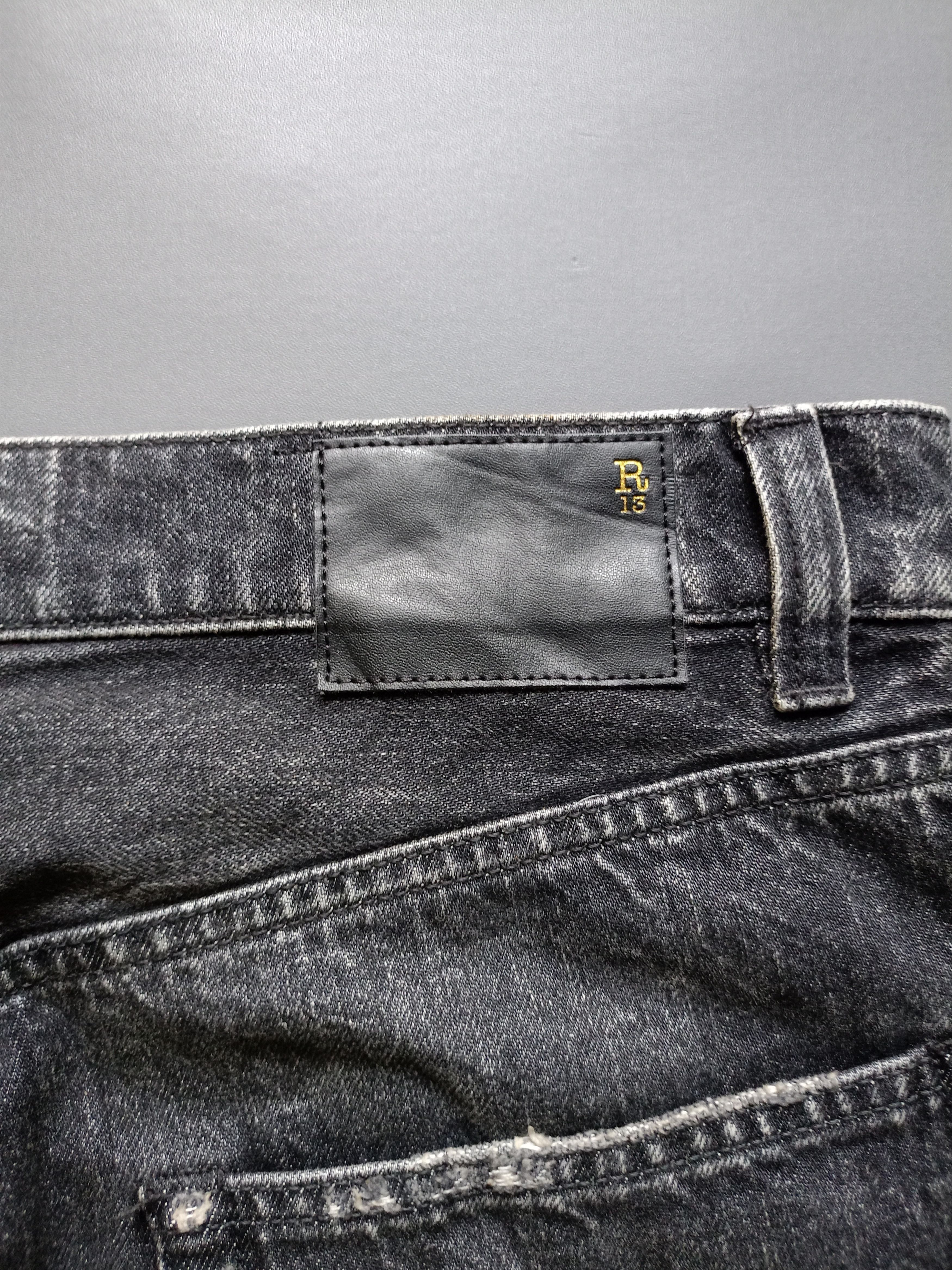 R13 2000s R13 cropped Denim Pants Size US 32 / EU 48 - 9 Thumbnail