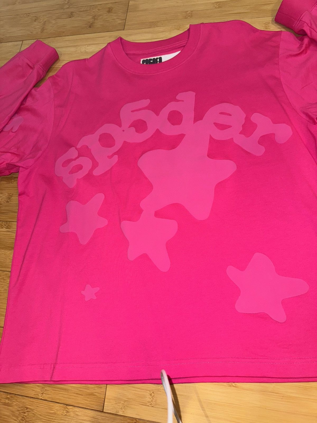 Sp5der Sp5der Beluga Longsleeve Pink FW25 - US- Size Large Size US L / EU 52-54 / 3 - 4 Thumbnail