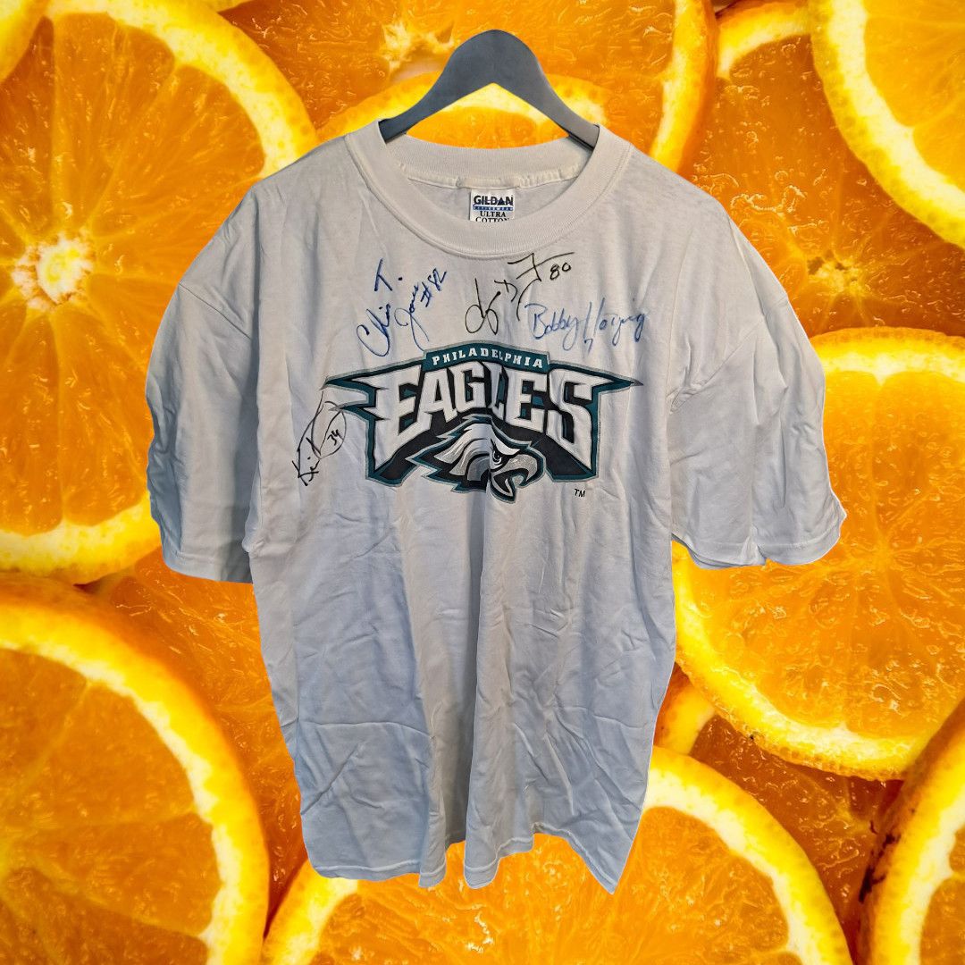 Other Philadelphia Eagles Signed Tee Shirt with Letter From The Ea Size US XL / EU 56 / 4 - 1 Thumbnail