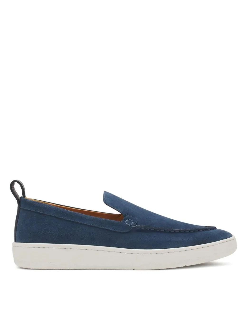 Lanvin oc11z0426 Suede Loafer in Blue Size US 12 / EU 45 - 1 Thumbnail