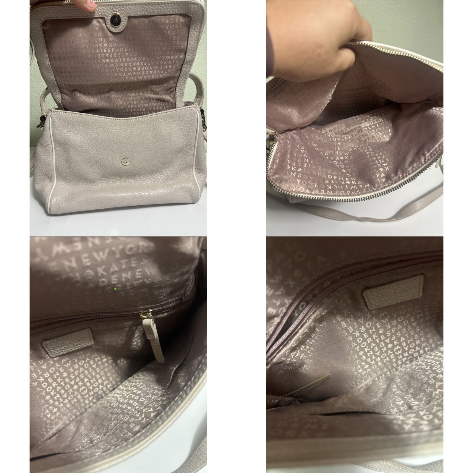 Vintage VINTAGE: No (omit) Kate Spade New York Chester Street Miri Blush Leather Shoulder Crossbody Purse Size ONE SIZE - 9 Thumbnail