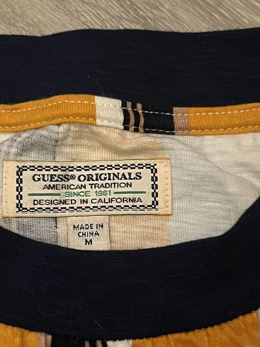 Guess originals 1981 hot sale sayer striped tee