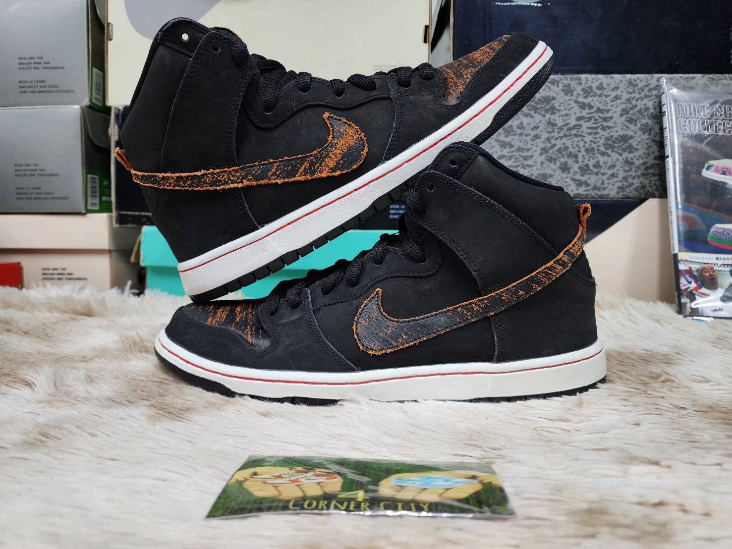 Nike Nike Sb Dunk High Distressed Leather Size US 10 / EU 43 - 5 Thumbnail