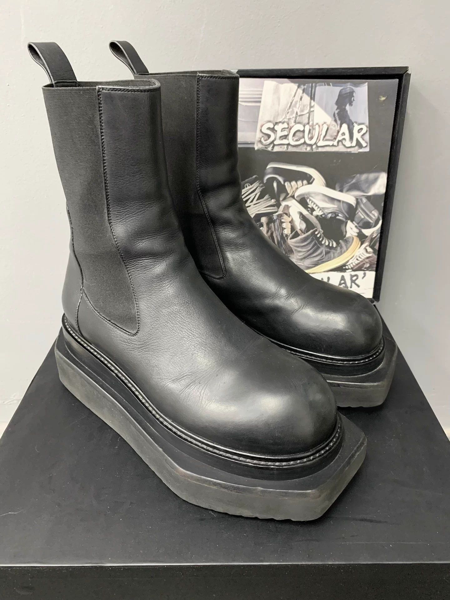 Rick Owens Rick Owens runway platform high boots Size US 9 / EU 42 - 6 Thumbnail