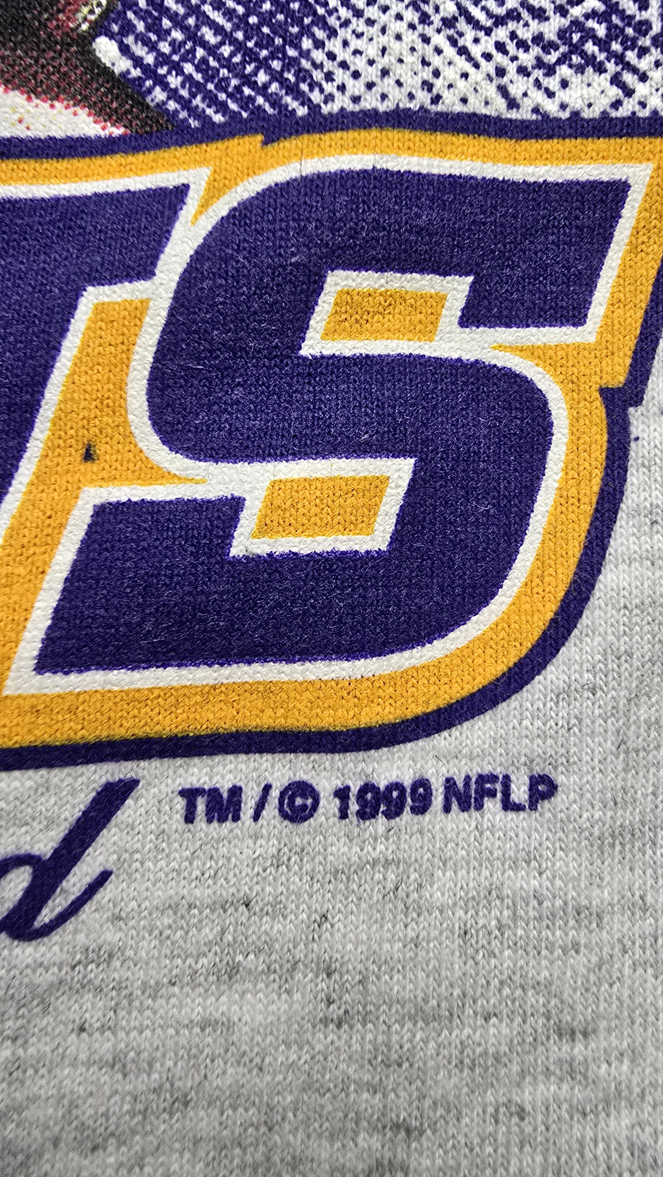 Lee VTG Vikings 1998 NFC Champions Super Bowl XXXIII T-shirt Size US XL / EU 56 / 4 - 5 Thumbnail