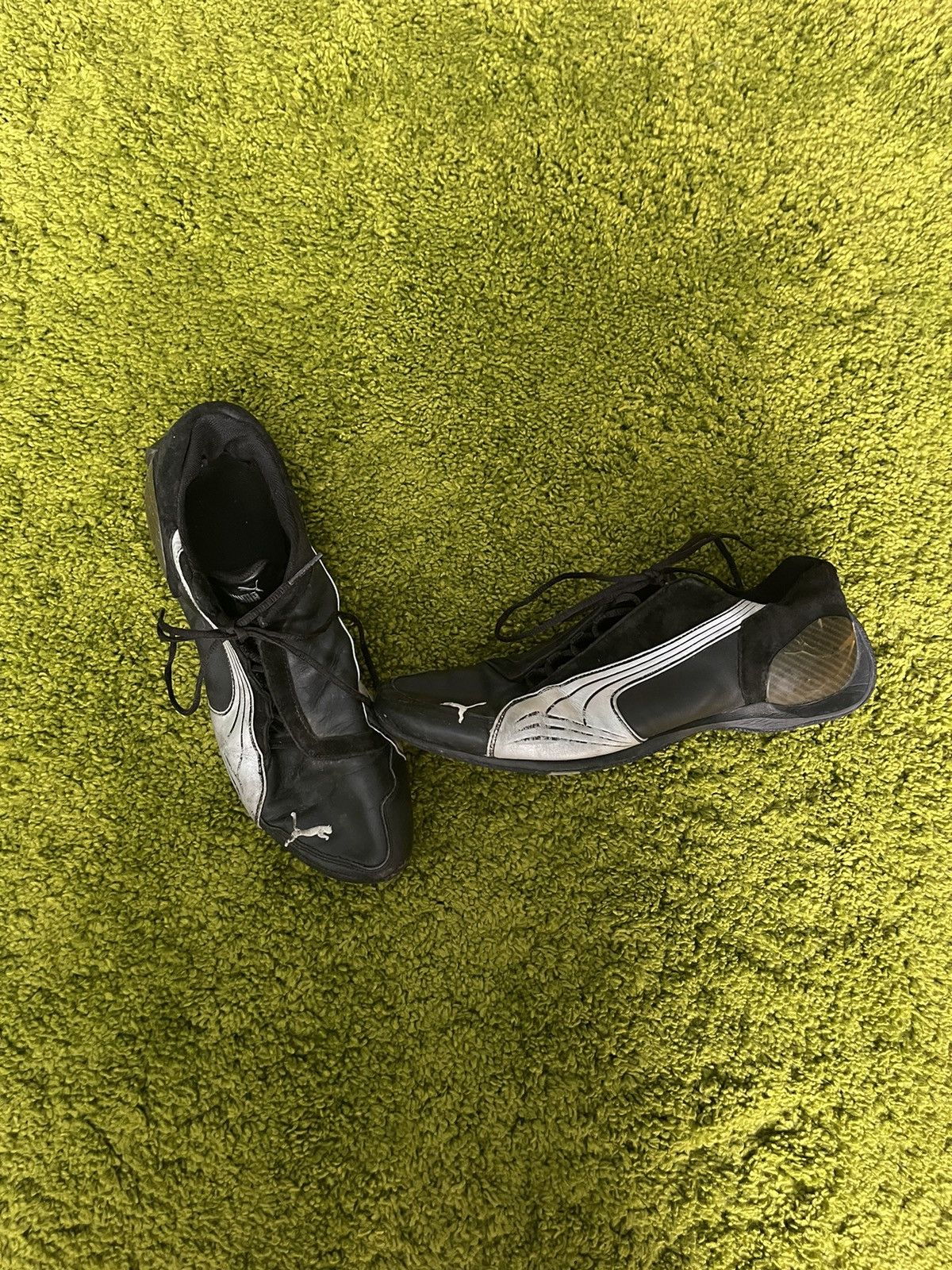 Puma × Vintage Puma 2000s vintage iconic leather sneakers Y2K Size US 12 / EU 45 - 1 Thumbnail