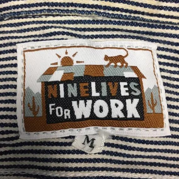 Nine Lives NINE LIVES FOR WORK Long Sleeve Casual Tee Shirt Button Up Size US M / EU 48-50 / 2 - 8 Thumbnail
