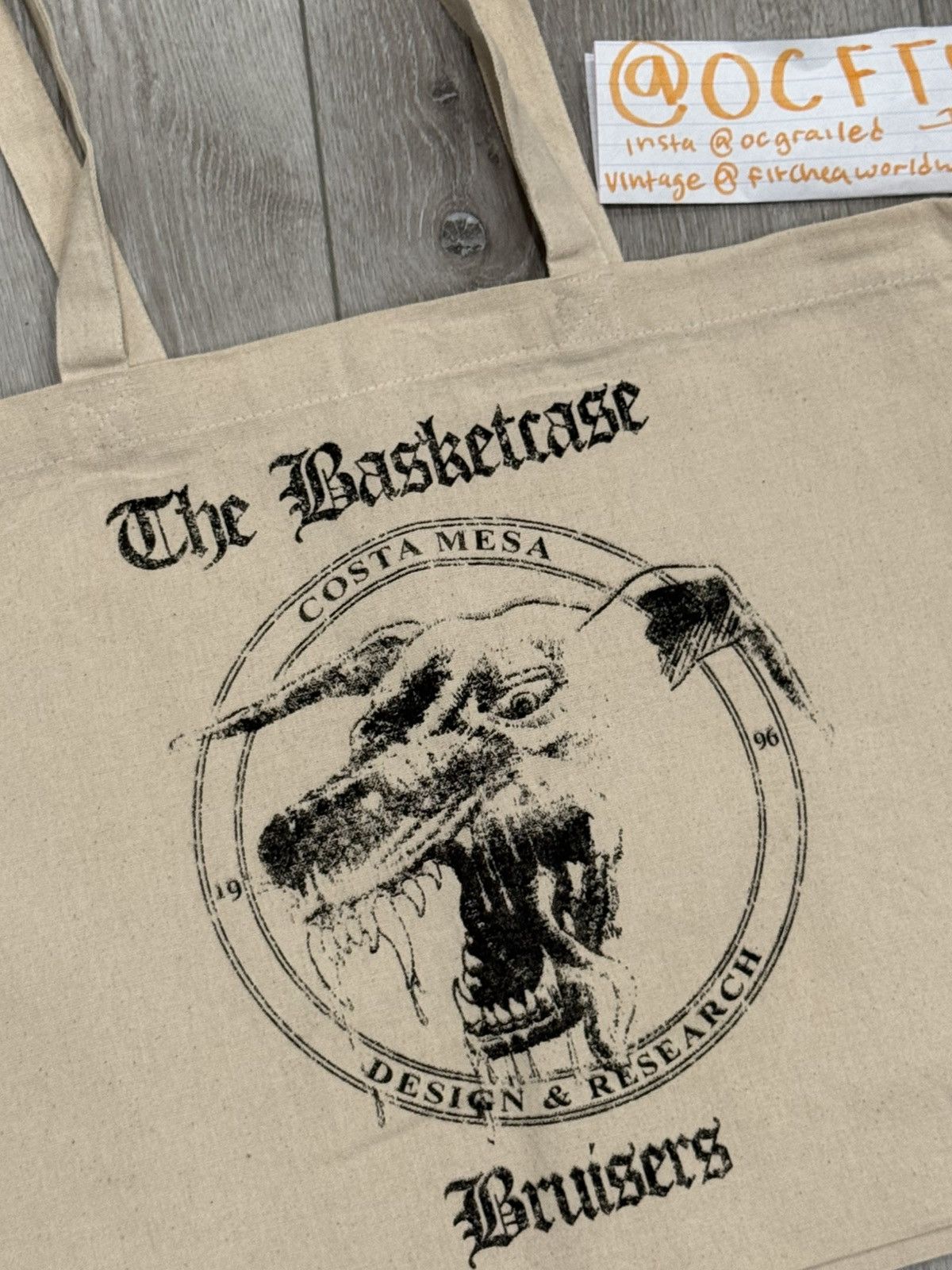 basketcase gallery Basketcase Tote Bag Size ONE SIZE - 3 Thumbnail