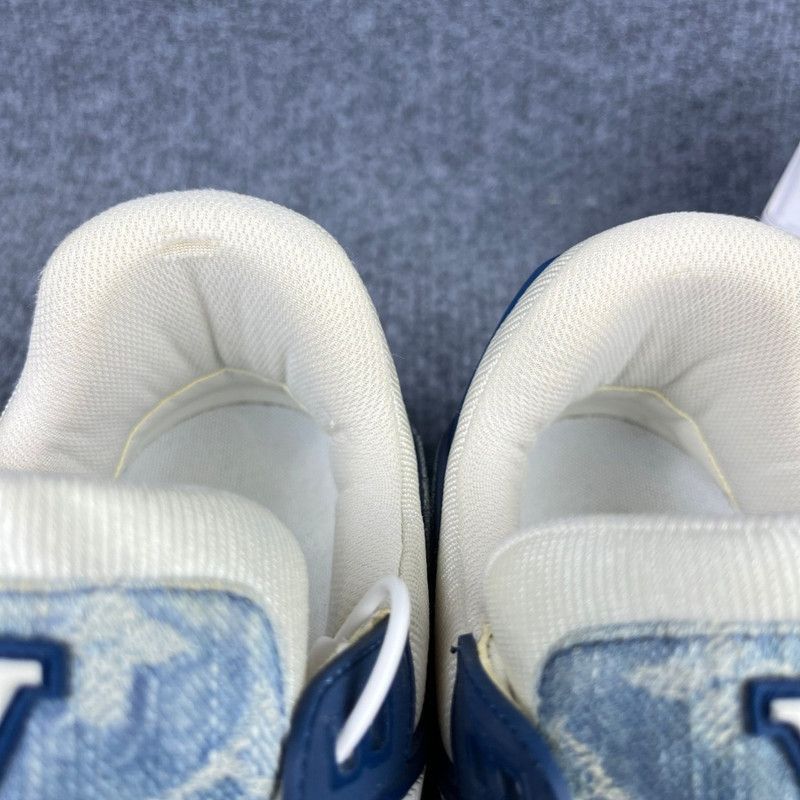 Louis Vuitton Louis Vuitton Denim Trainer Fashion Sneakers -2508 Size US 9.5 / IT 39.5 - 6 Thumbnail