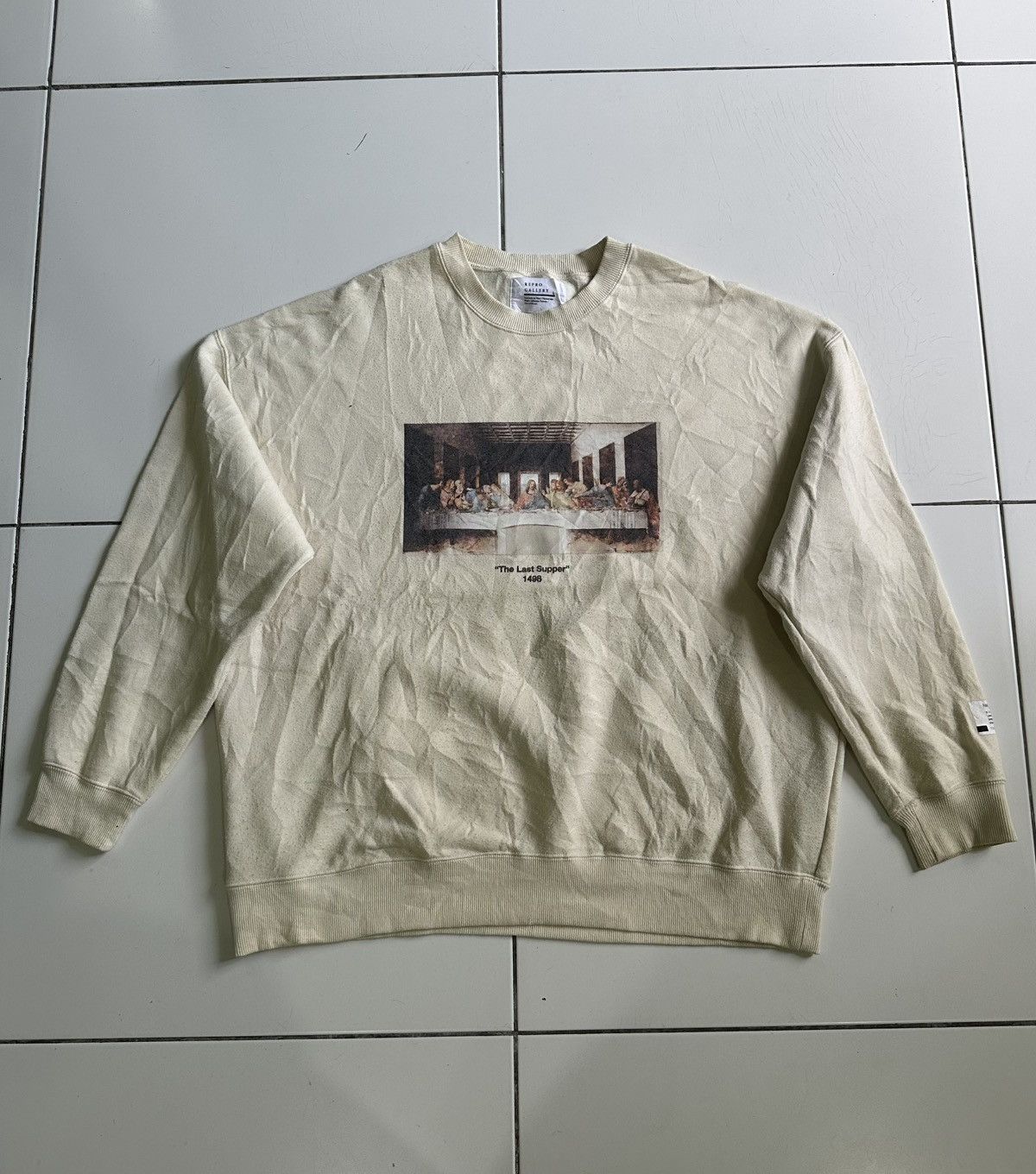 Other Vinatge The Last supper Leonardo da vinci sweatshirt Size L / US 10 / IT 46 - 1 Thumbnail