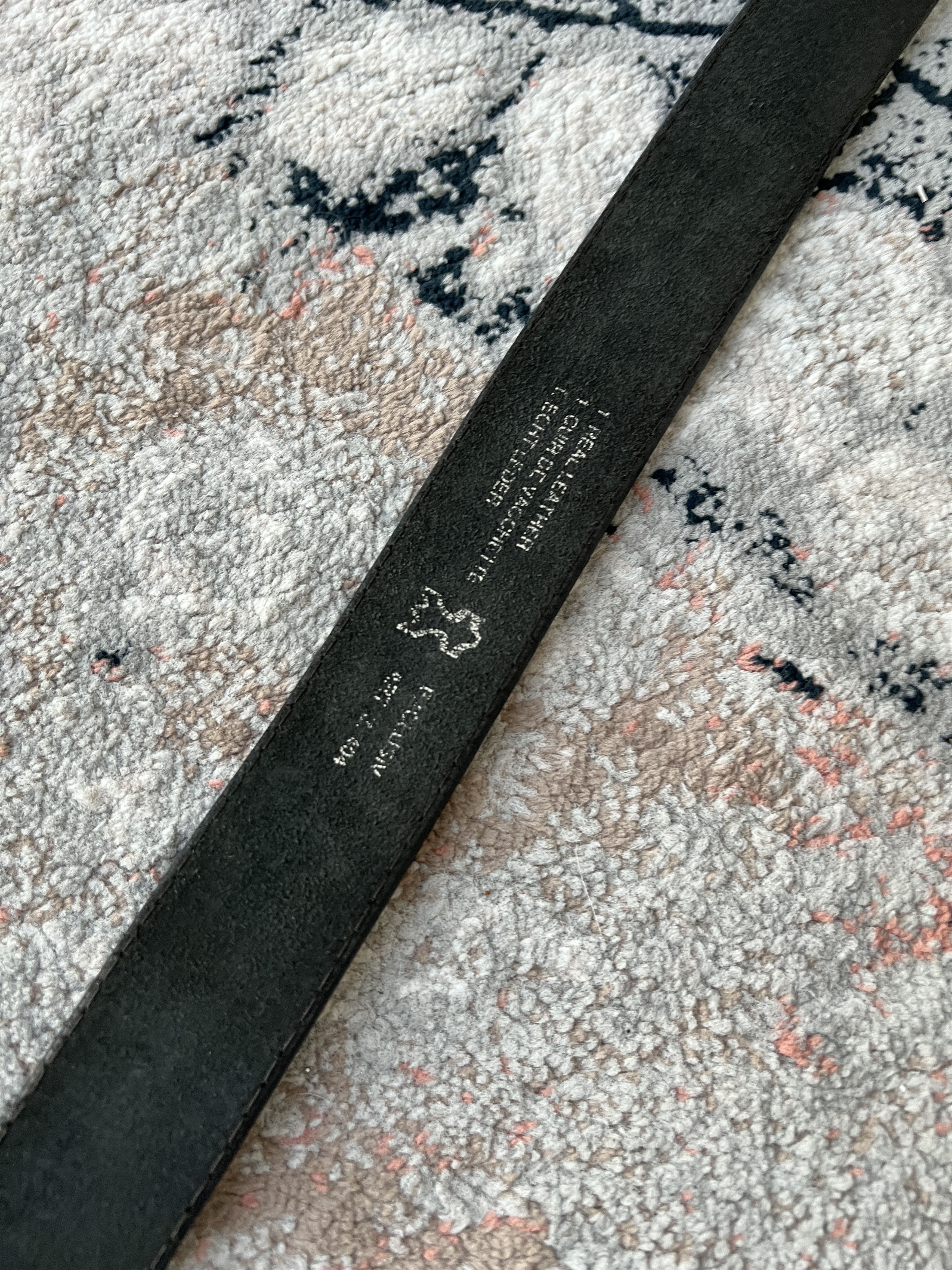 Wrangler Wrangler Leather belt Size ONE SIZE - 4 Thumbnail