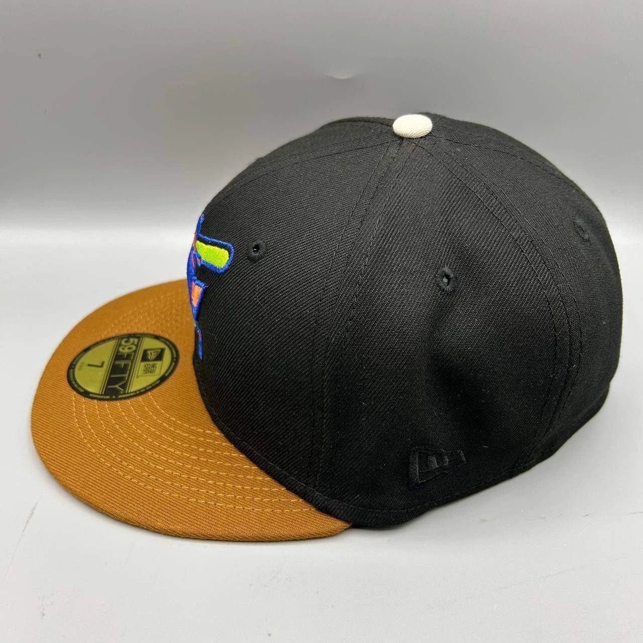 New Era Baltimore Orioles Gingerbread Hat Men 7 Black Fitted Cap New Size ONE SIZE - 6 Thumbnail