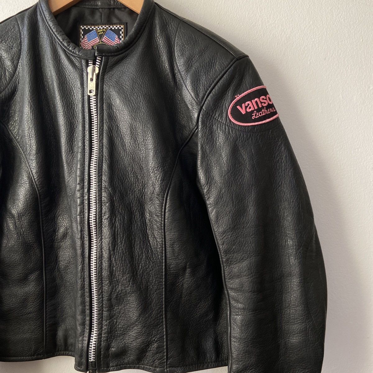 Vanson Leathers Vanson leathers jacket pink 14 Size XL / US 12-14 / IT 48-50 - 3 Thumbnail
