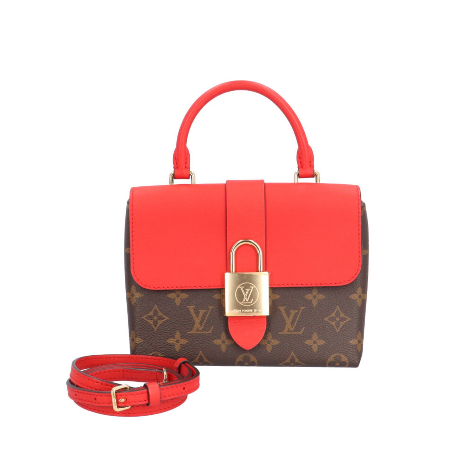 Louis Vuitton Louis Vuitton Rocky BB Monogram Shoulder Bag, Canvas M44322, Brown, Women's, Pre-owned, 2-way Size ONE SIZE - 1 Thumbnail