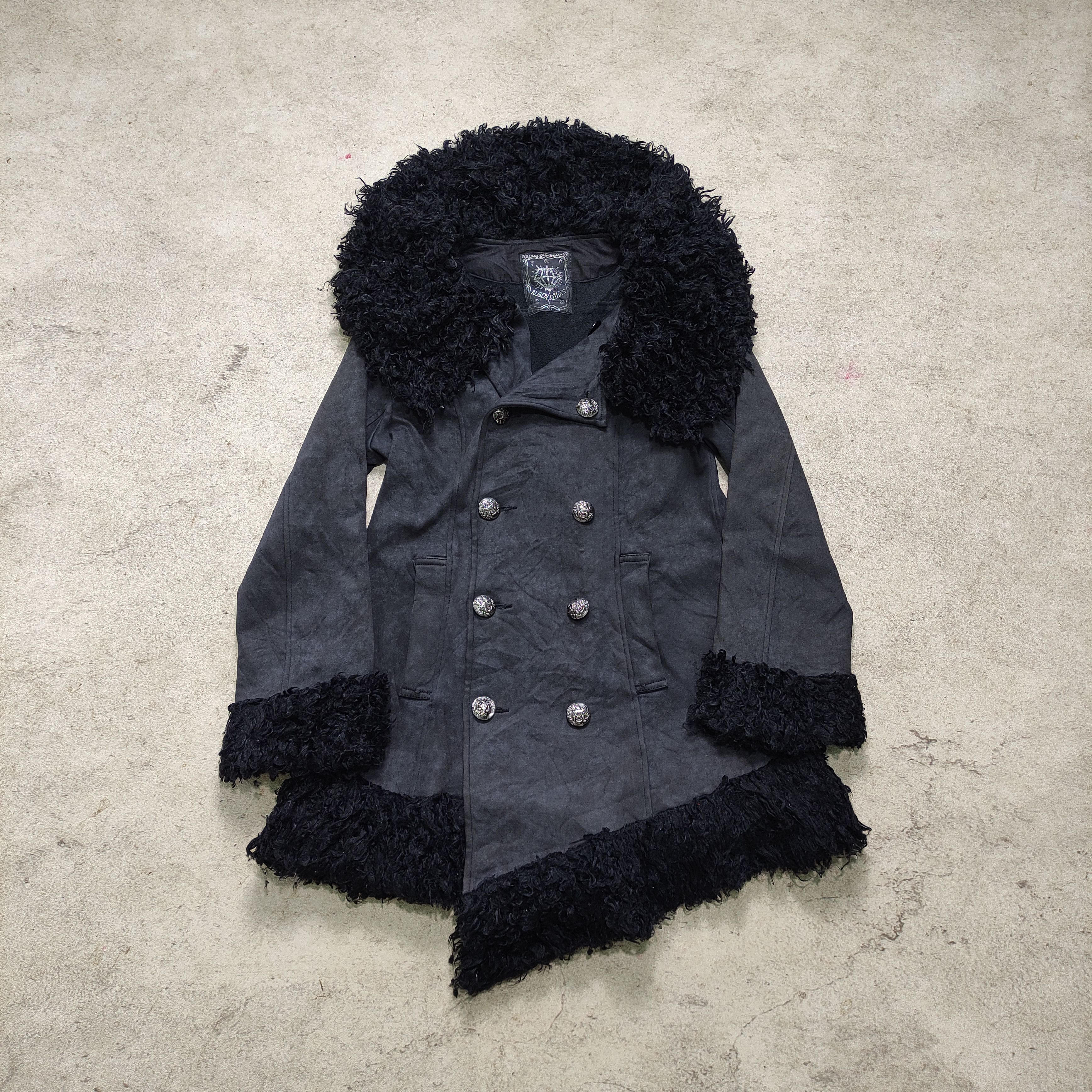 Algonquins Napoleon Fur Punk Jacket - 2000s