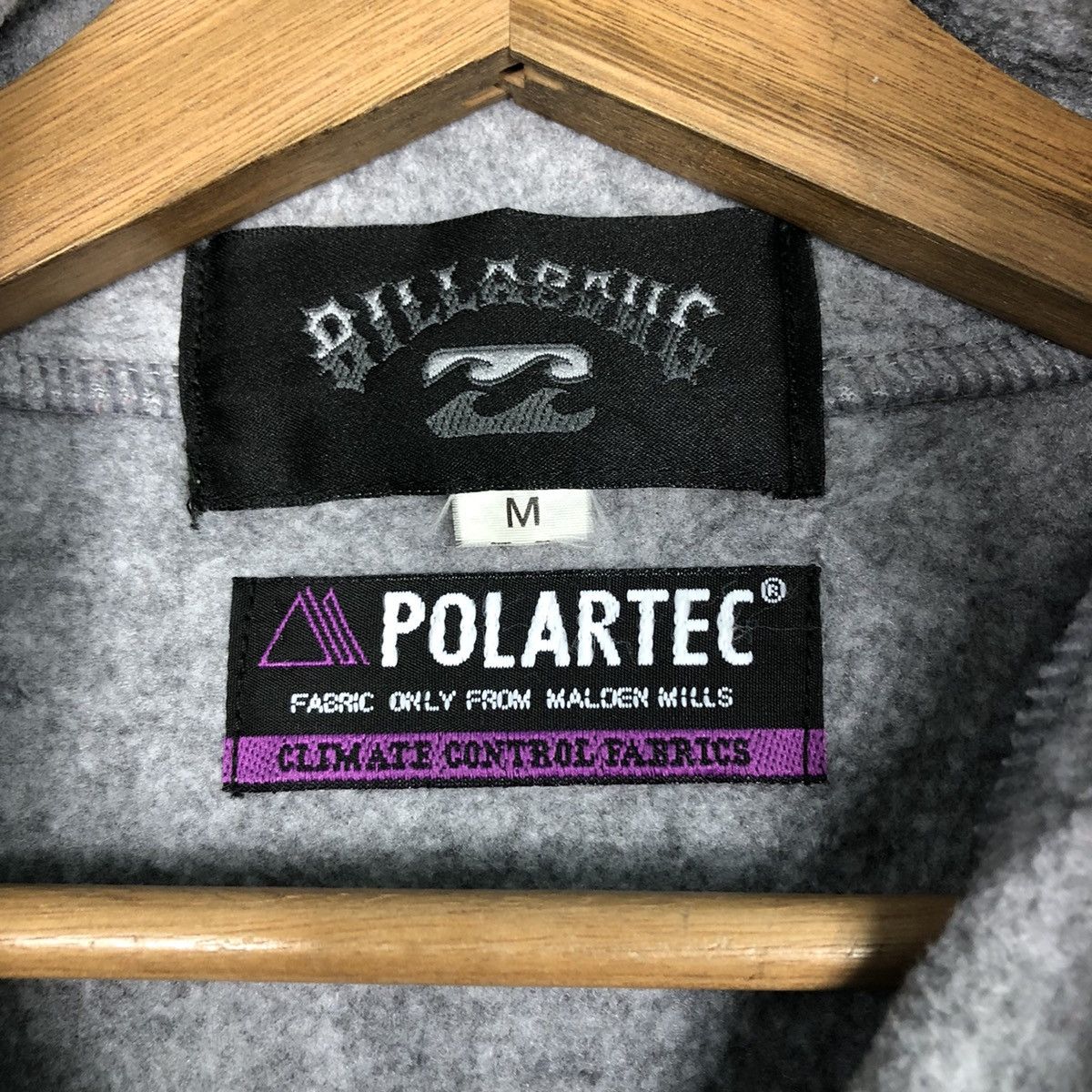 Billabong Vintage Fleece Jacket Half Zipper Anorak Billabong Polartec Size US M / EU 48-50 / 2 - 16 Thumbnail