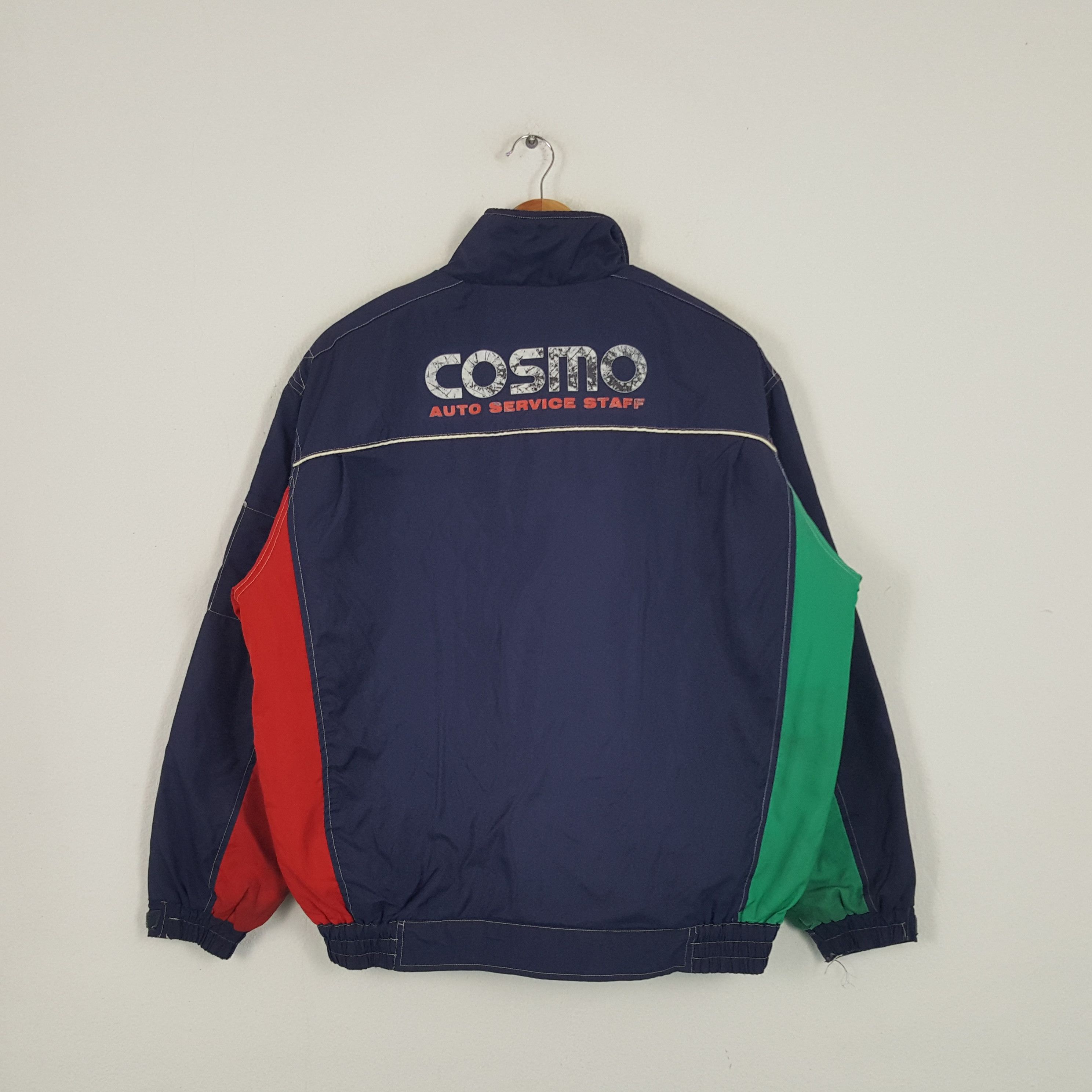 Vintage Vintage Cosmo Auto Service Japanese Company Staff Jacket Size US XL / EU 56 / 4 - 1 Thumbnail