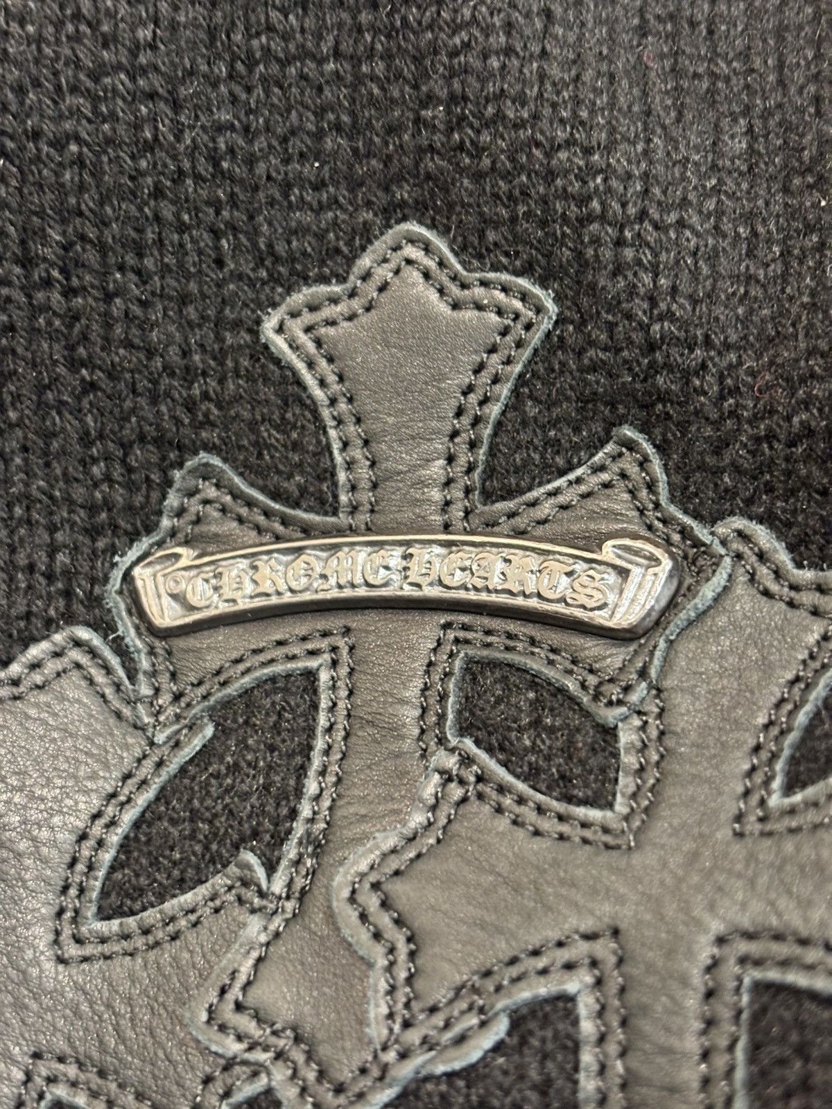 Chrome Hearts Chrome hearts black cashmere cardigan Size US M / EU 48-50 / 2 - 10 Thumbnail