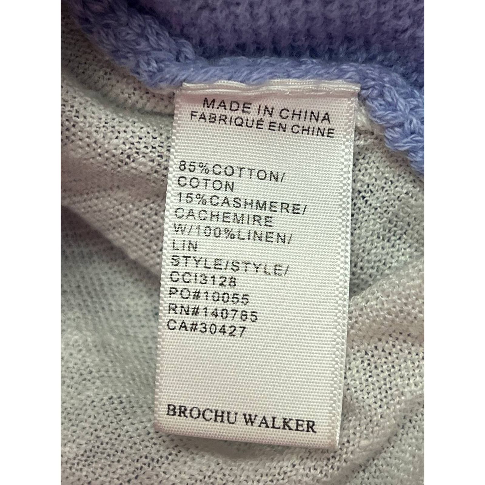 Brochu Walker BROCHU WALKER Cashmere Corbin Looker Layered Top L A000481 Size L / US 10 / IT 46 - 4 Thumbnail