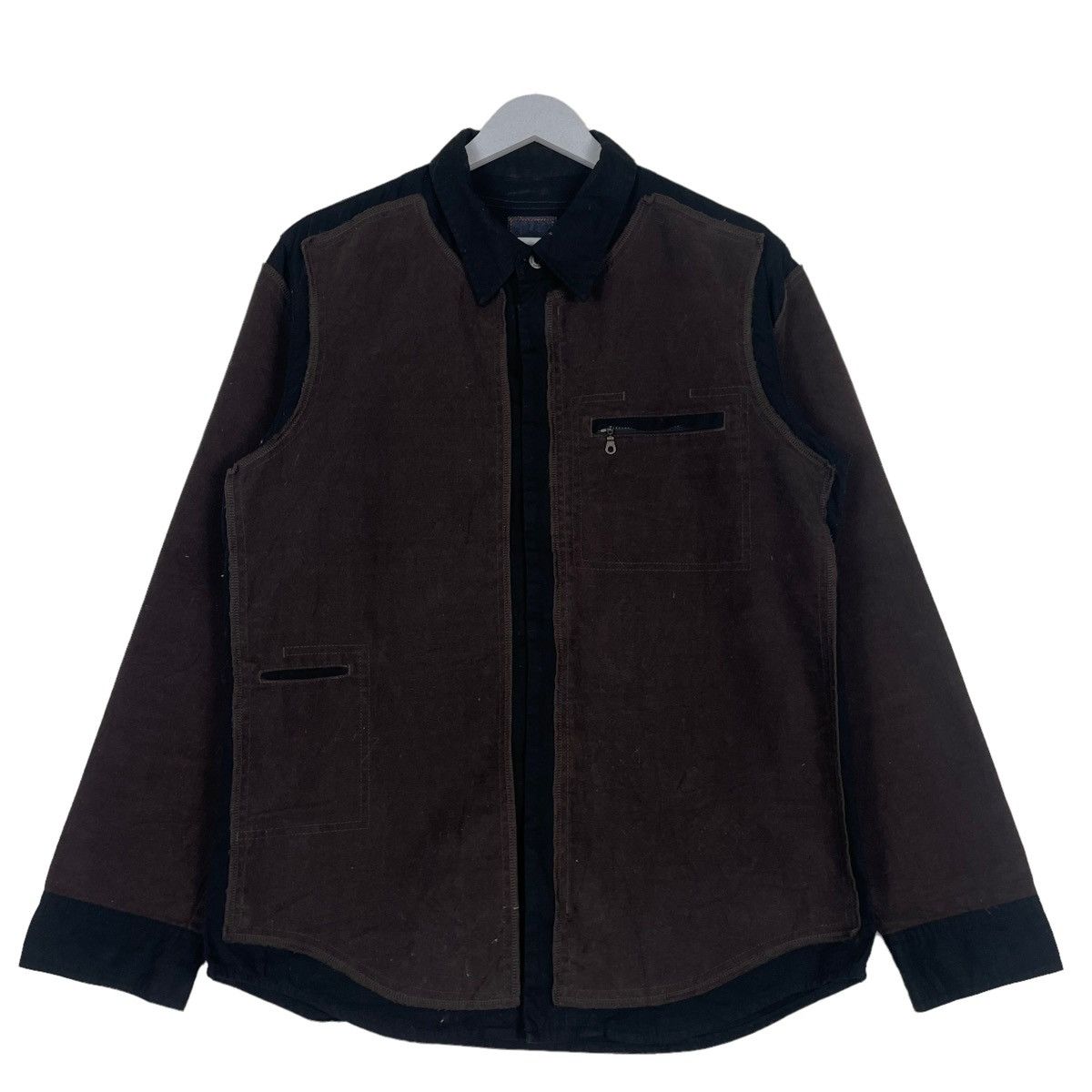 Marithe + Francois Girbaud × Vintage 💥MFG ARCHIVE ZIPPER PATCH JACKET Size US L / EU 52-54 / 3 - 1 Thumbnail