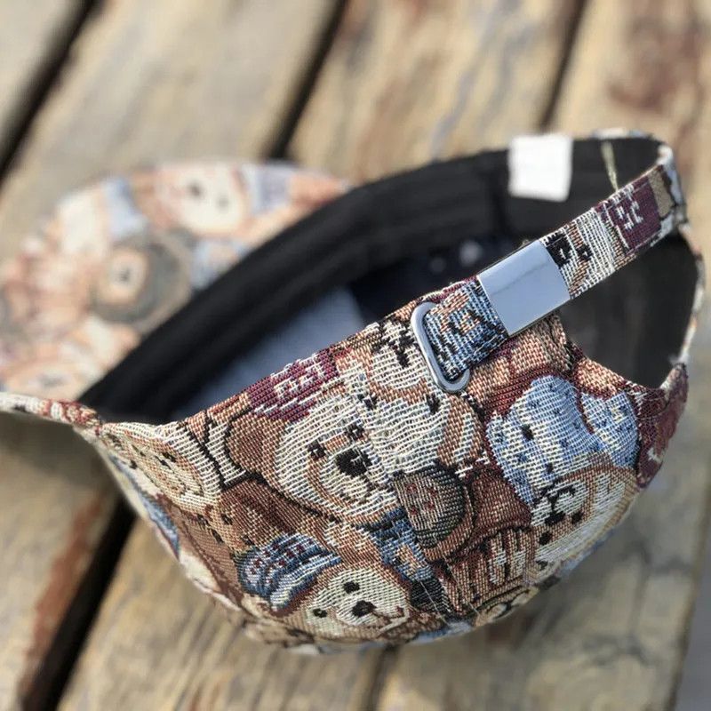 Japanese Brand × Vintage Vintage Bear Print Cap Size ONE SIZE - 3 Thumbnail