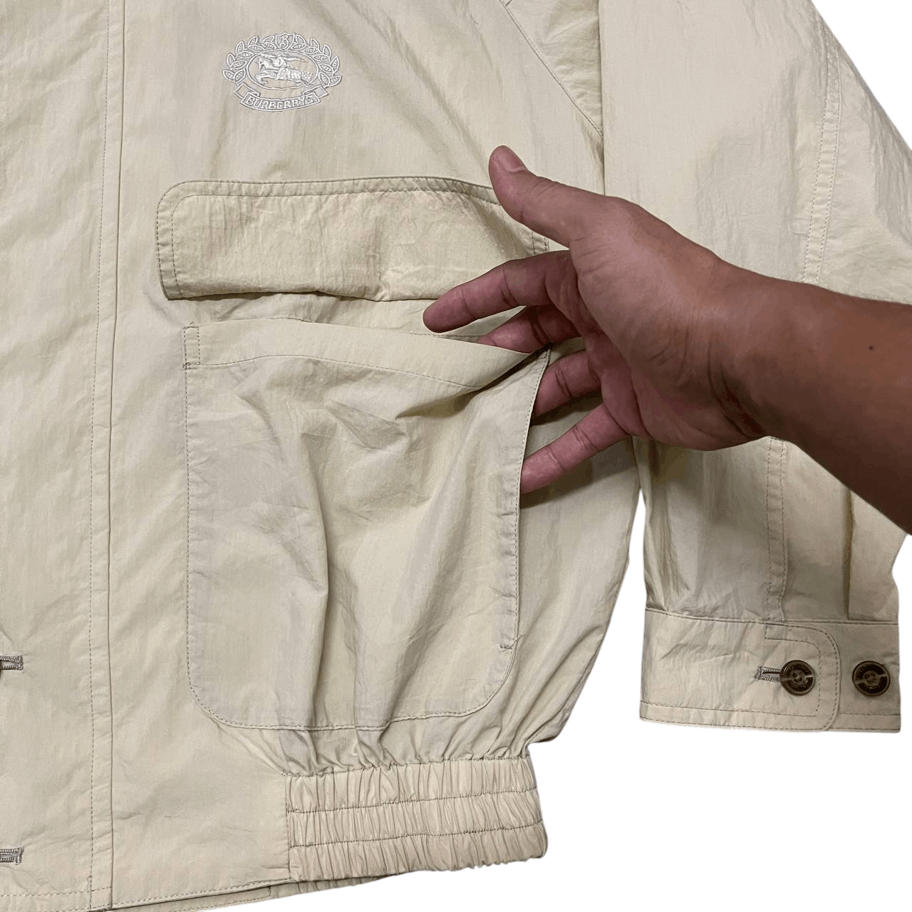 Burberry Vintage Burberry Bomber Jacket Size US M / EU 48-50 / 2 - 6 Thumbnail