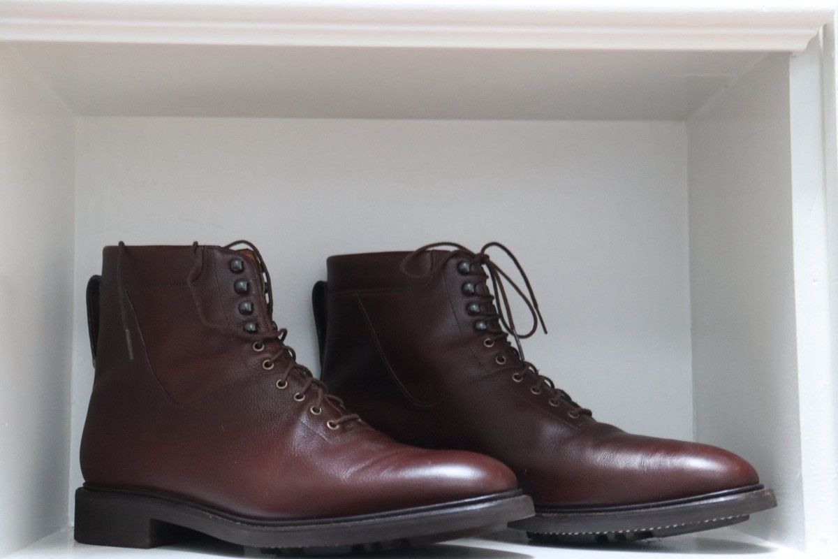 John Lobb Brown Ankle high John Lobb boots Size US 11 / EU 44 - 1 Thumbnail