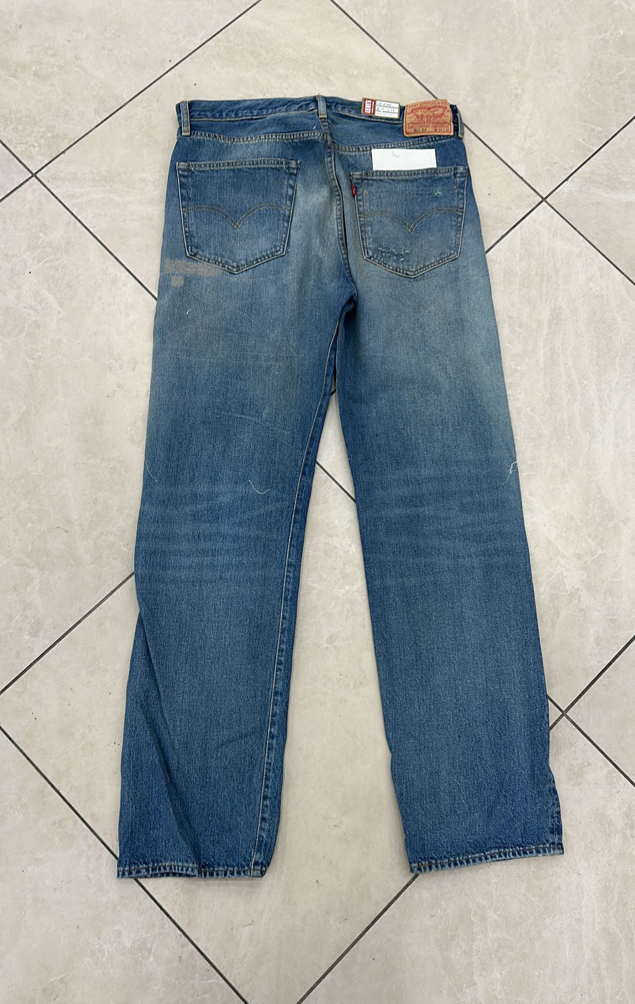Levi's Vintage Clothing LVC Levi's Vintage Clothing 1955 501XX BigE Selvedge Jeans Size US 34 / EU 50 - 2 Thumbnail