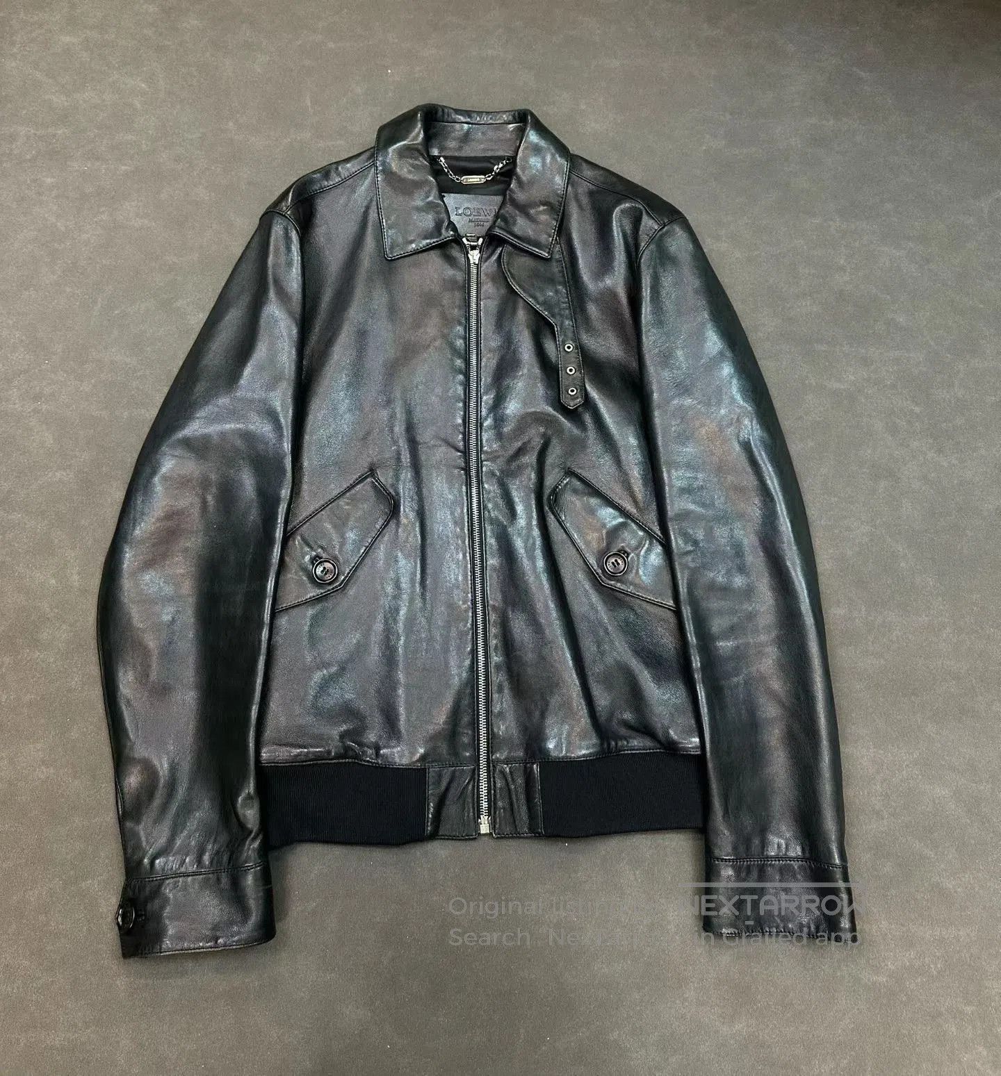 Loewe Loewe Lamb Fur Collar Leather Jacket. Size US M / EU 48-50 / 2 - 1 Thumbnail