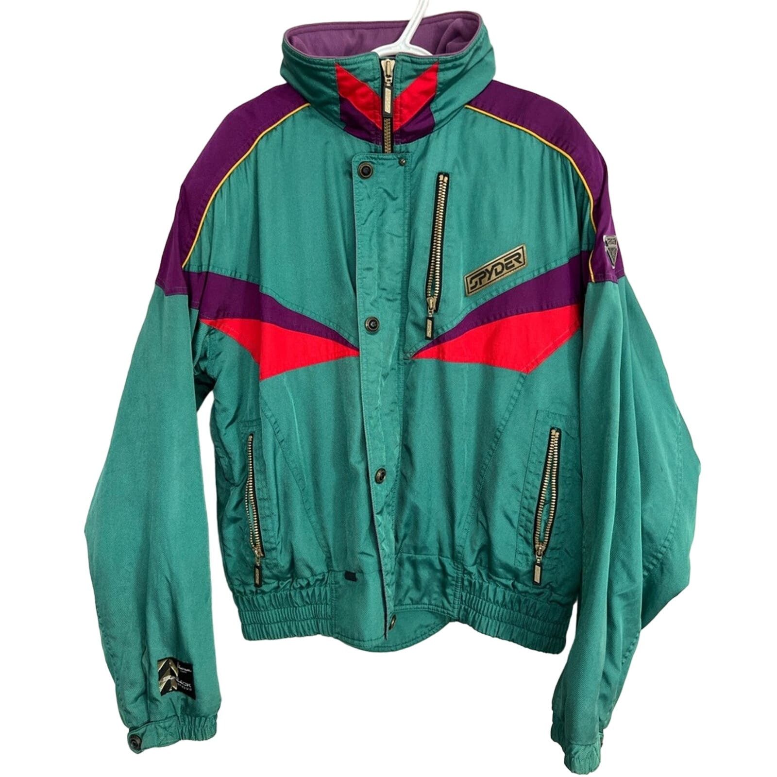 Vintage Spyder 2024 Color Blocked Ski Jacket