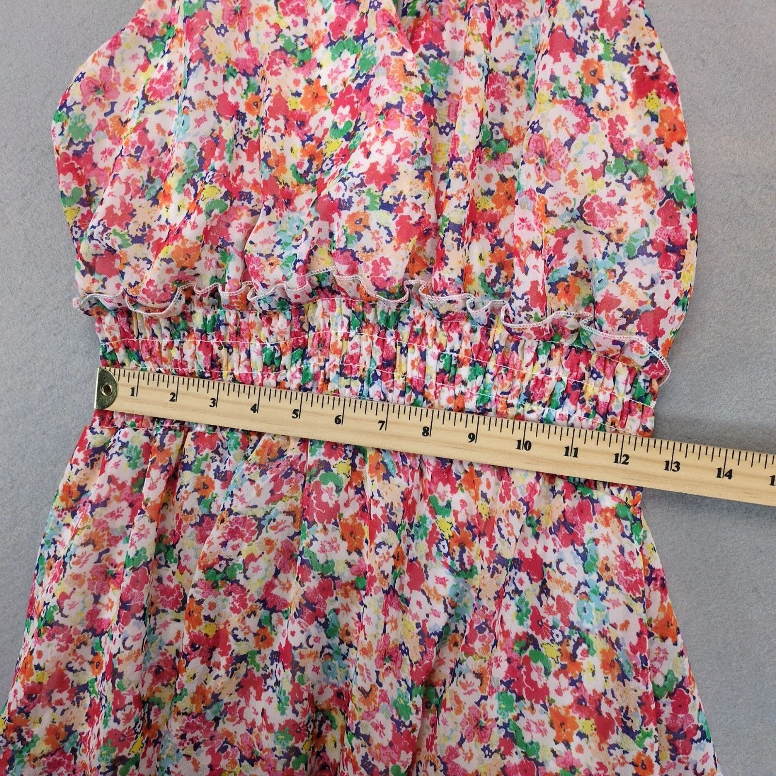 Other NWT Sienna Sky Tropical Floral Halter Top Mini Dress Sz M Size M / US 6-8 / IT 42-44 - 7 Thumbnail