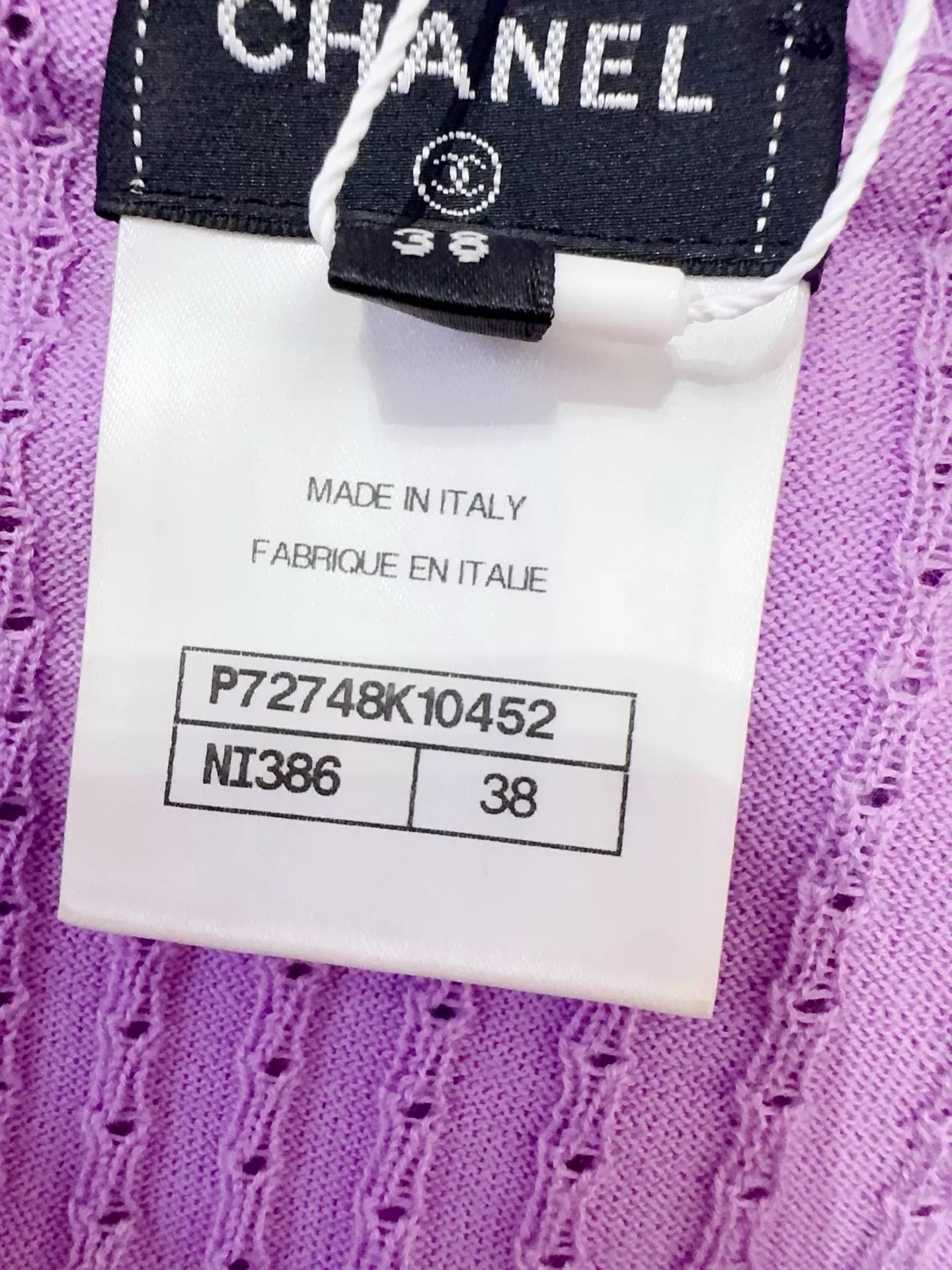 Chanel Chanel 22S Purple Top 38 Size S / US 4 / IT 40 - 5 Thumbnail