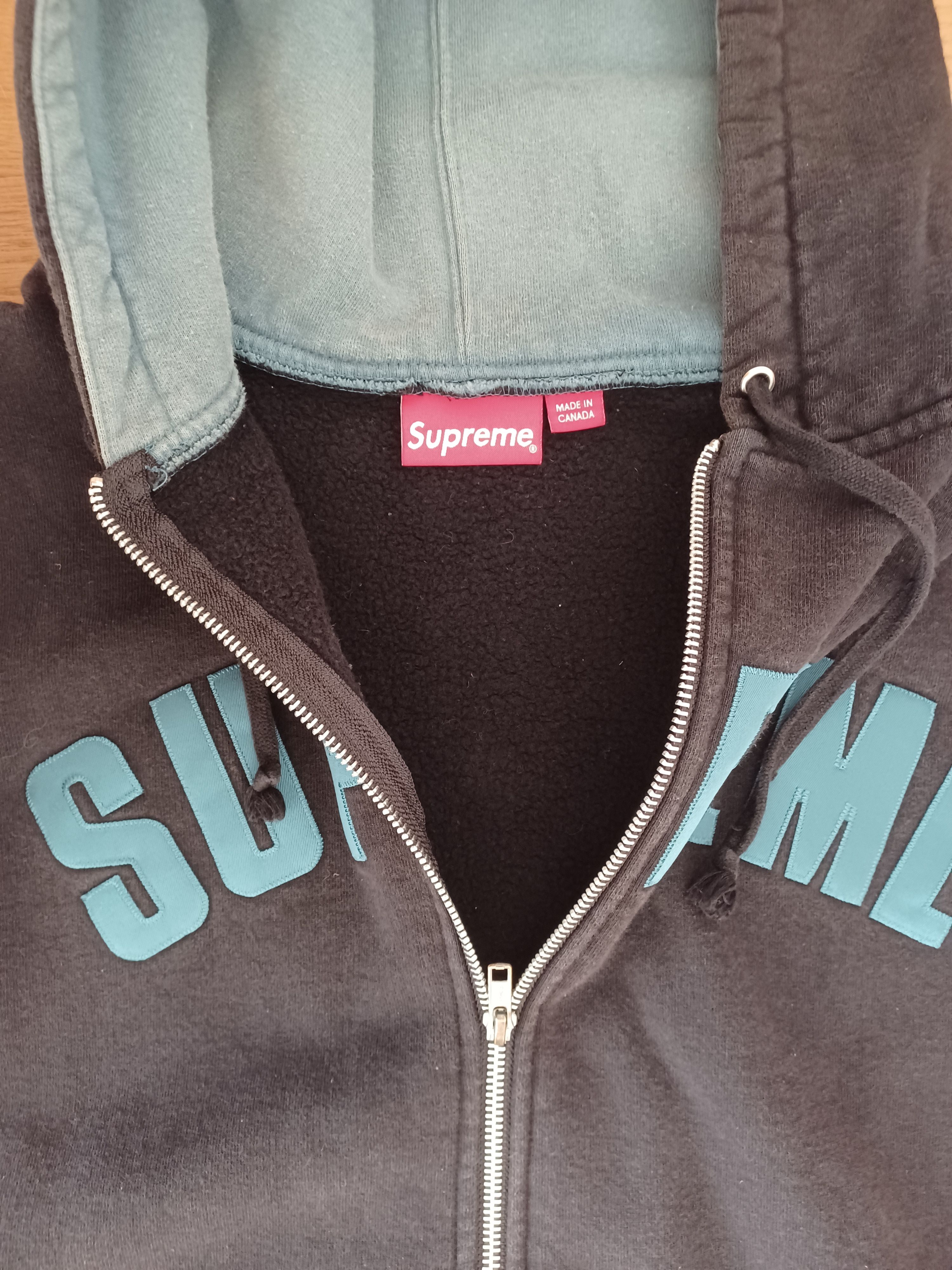 Supreme Supreme zip hoodie Size US M / EU 48-50 / 2 - 3 Thumbnail