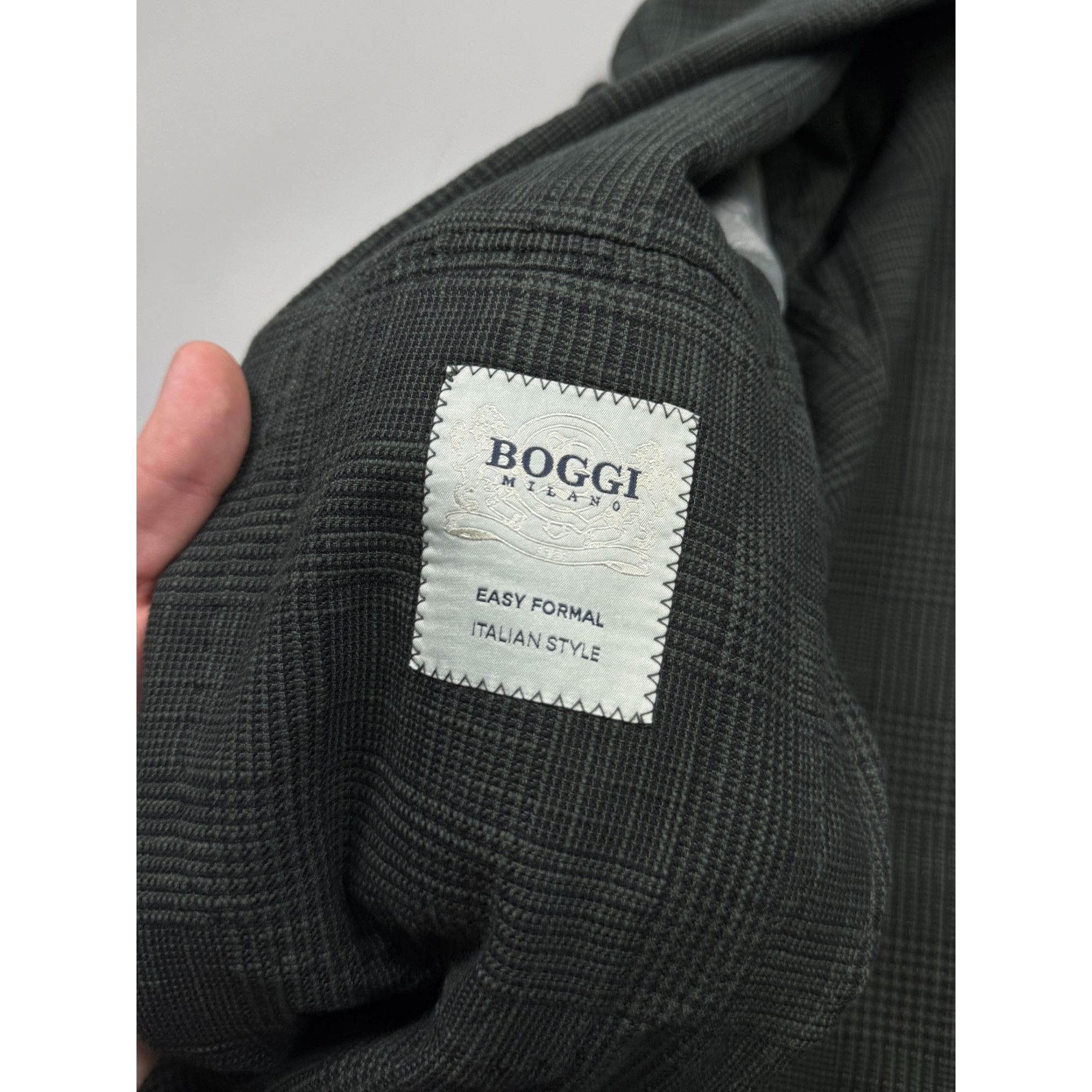 Boggi Boggi Milano Lightweight Summer Silk Blazer Jacket (Y1281) Size 40R - 5 Thumbnail