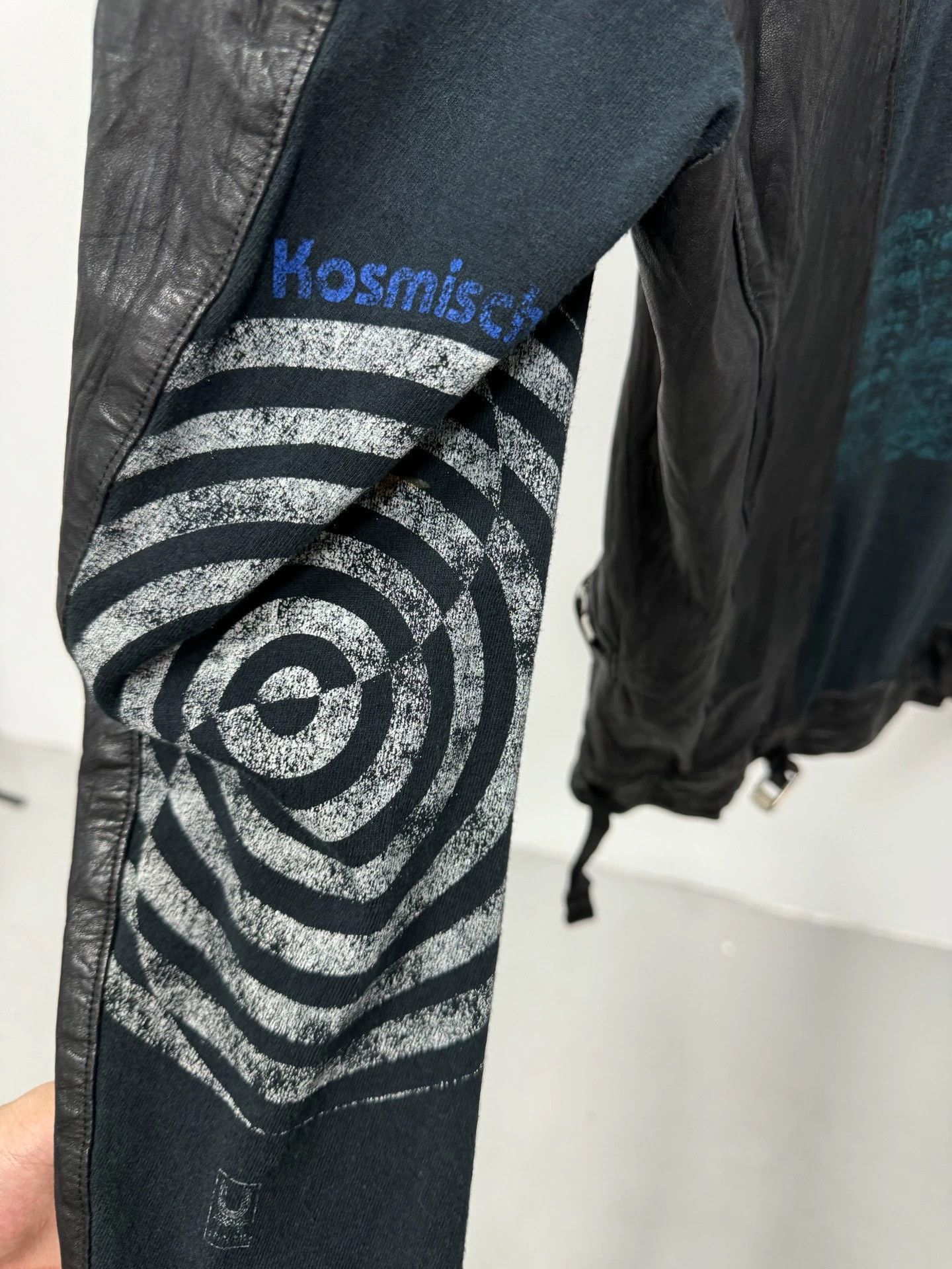 Undercover Undercover 06SS T Archive Band slogan patchwork leather jac Size US M / EU 48-50 / 2 - 5 Thumbnail