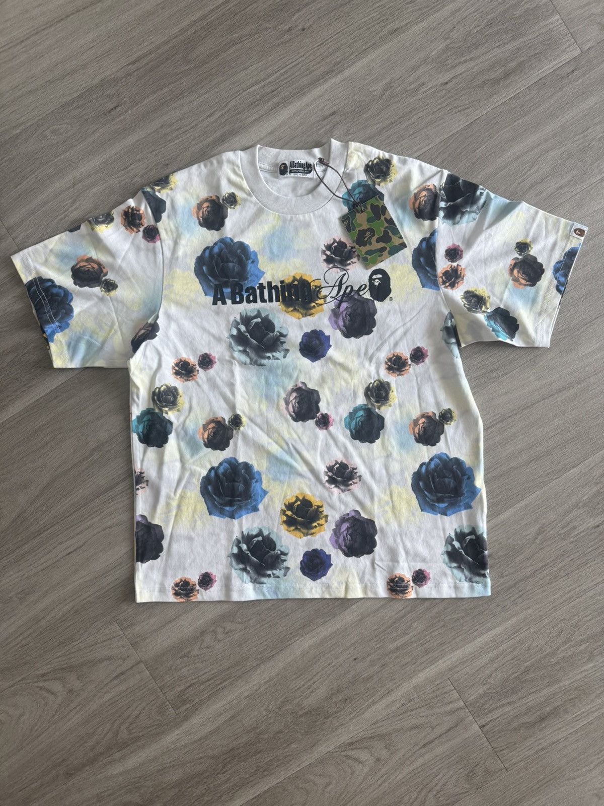 Bape Bape Floral Camo tee Size US S / EU 44-46 / 1 - 1 Thumbnail